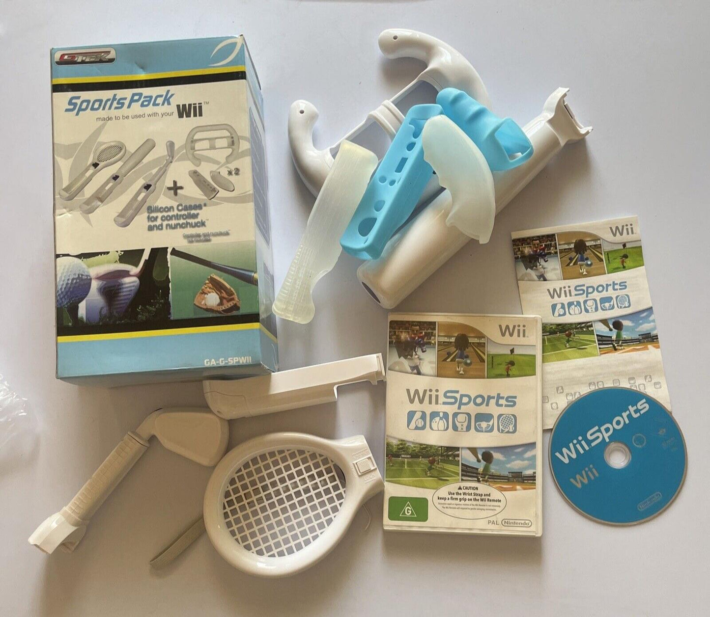 Wii Sports & Baseball, Tennis, Golf Accessories Nintendo Wii PAL
