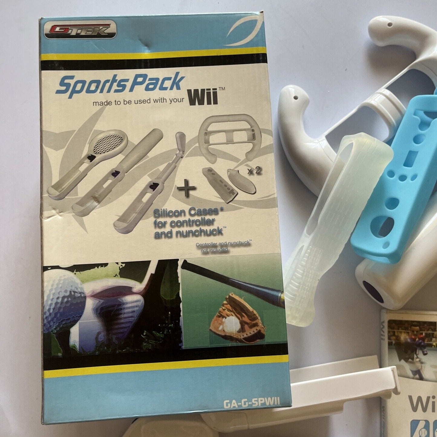Wii Sports & Baseball, Tennis, Golf Accessories Nintendo Wii PAL