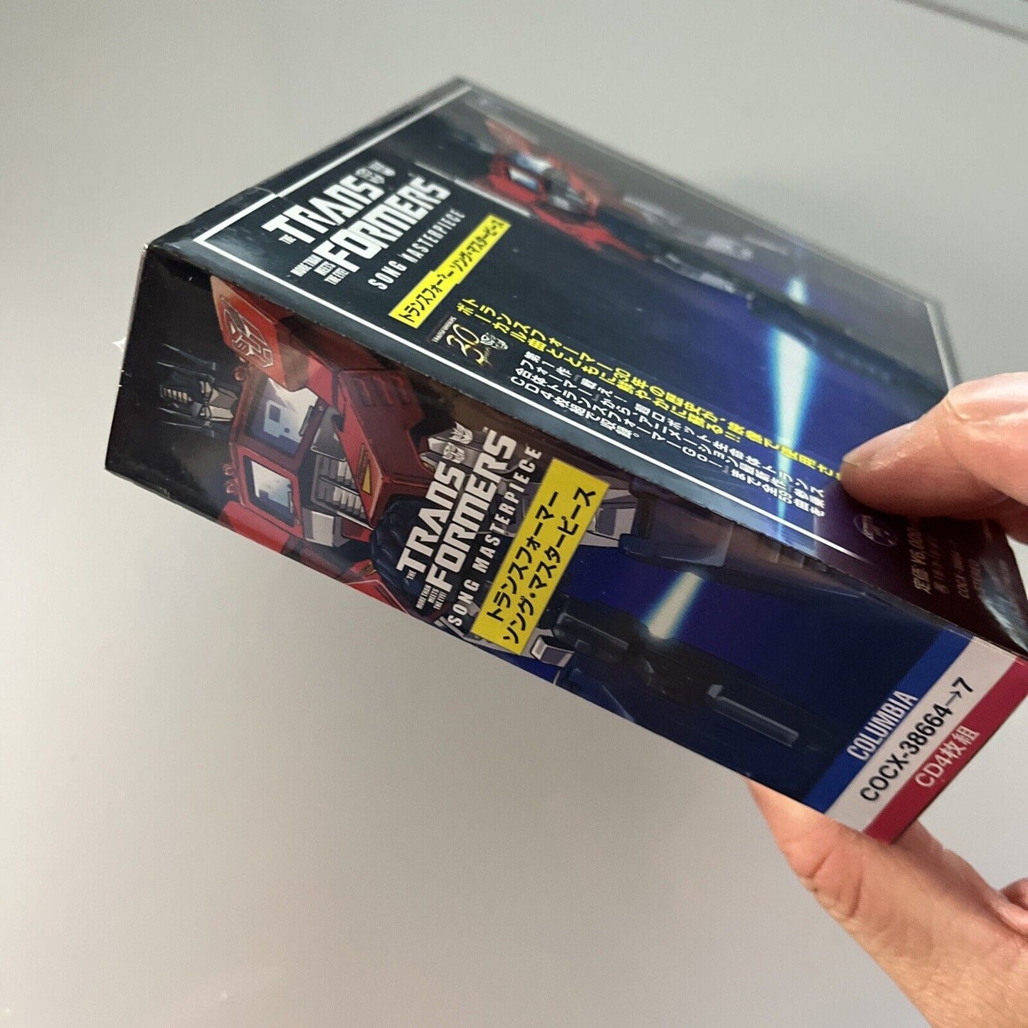 Transformers Song Masterpiece (CD, 2014, 4-Disc) Japan Obi COCX-38664-7 *New*