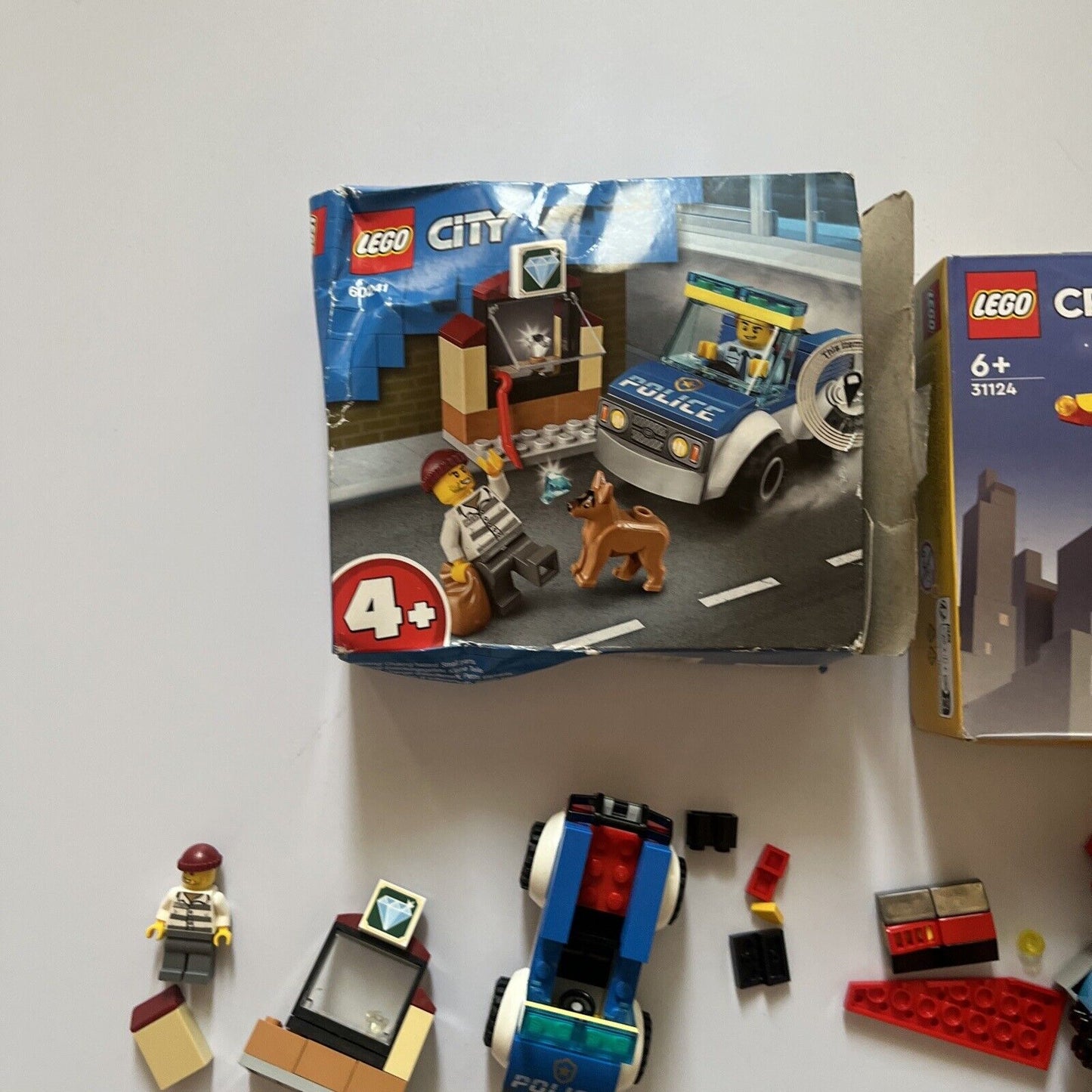 LEGO CREATOR: Super Robot (31124) & City (60241) *Incomplete Missing Pieces*