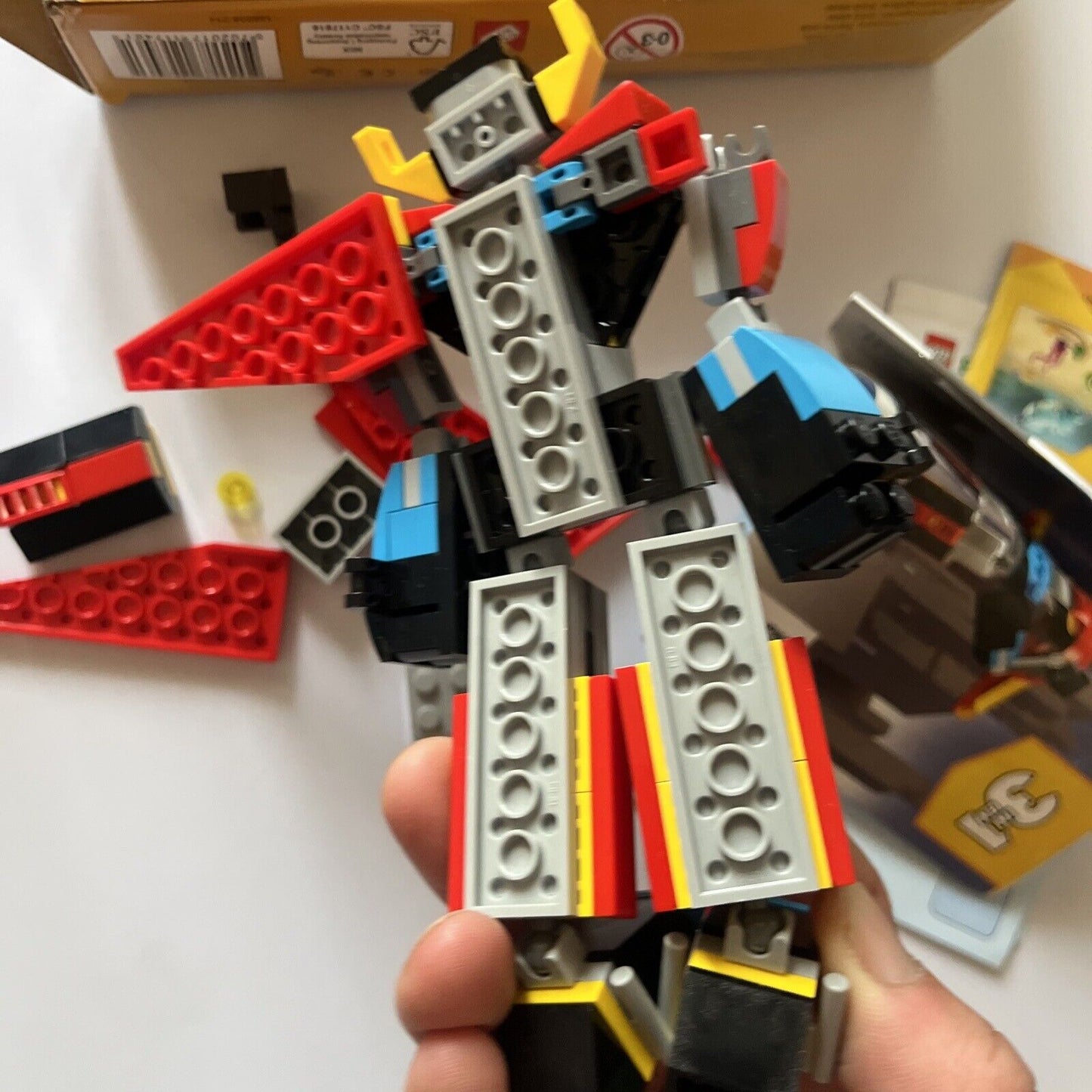 LEGO CREATOR: Super Robot (31124) & City (60241) *Incomplete Missing Pieces*