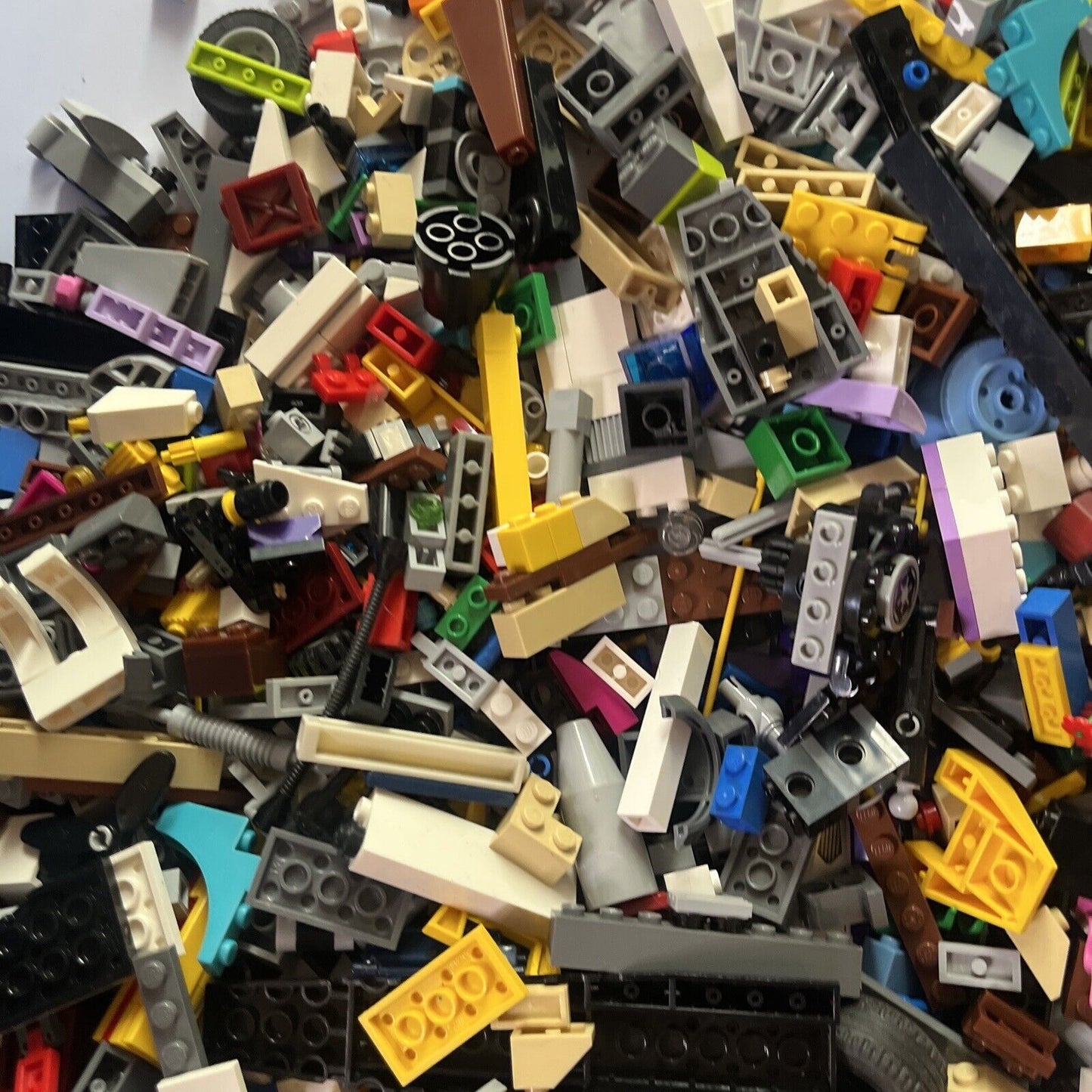 Genuine Authentic Lego 2.63kg Bulk Lot Police Bricks Parts Container