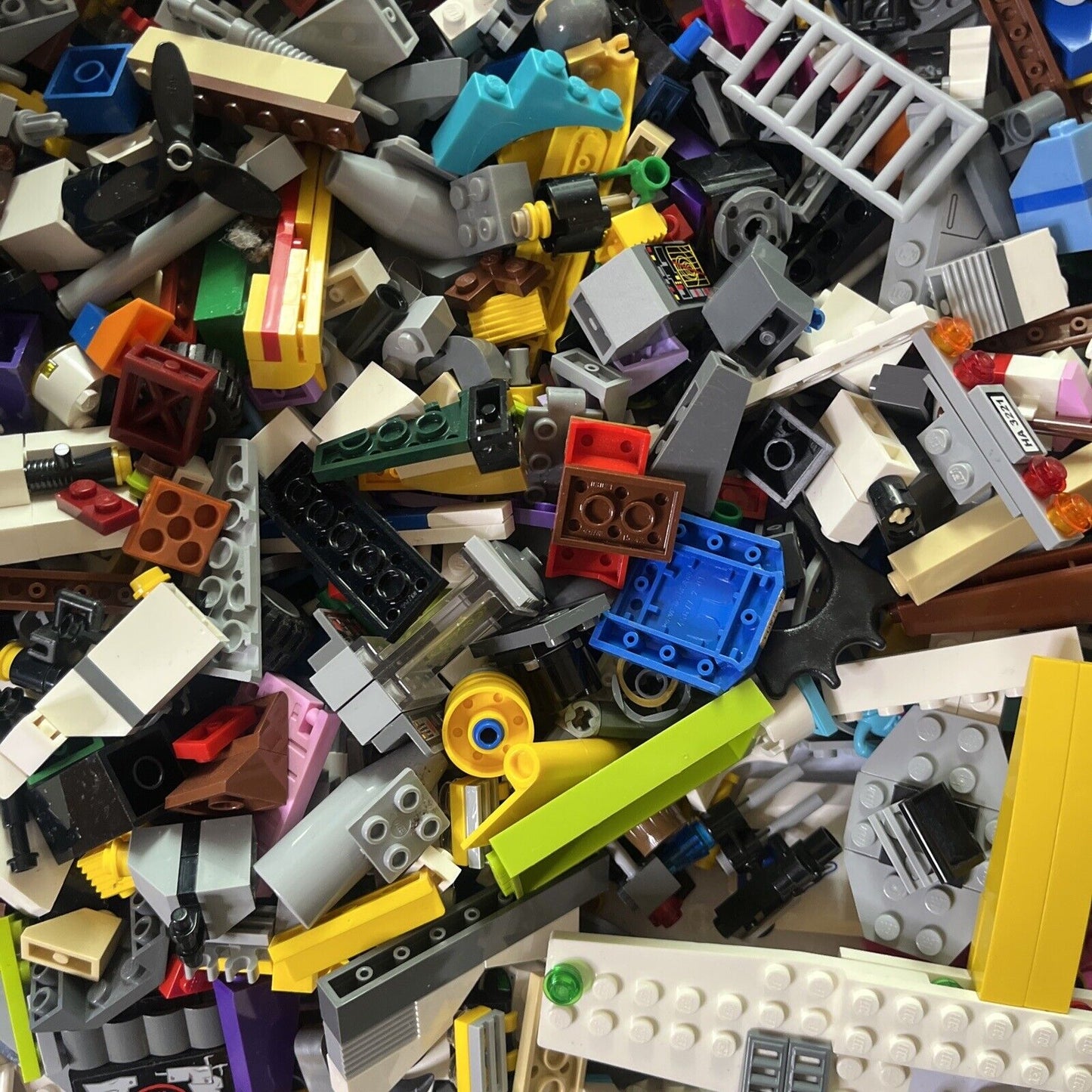 Genuine Authentic Lego 2.63kg Bulk Lot Police Bricks Parts Container