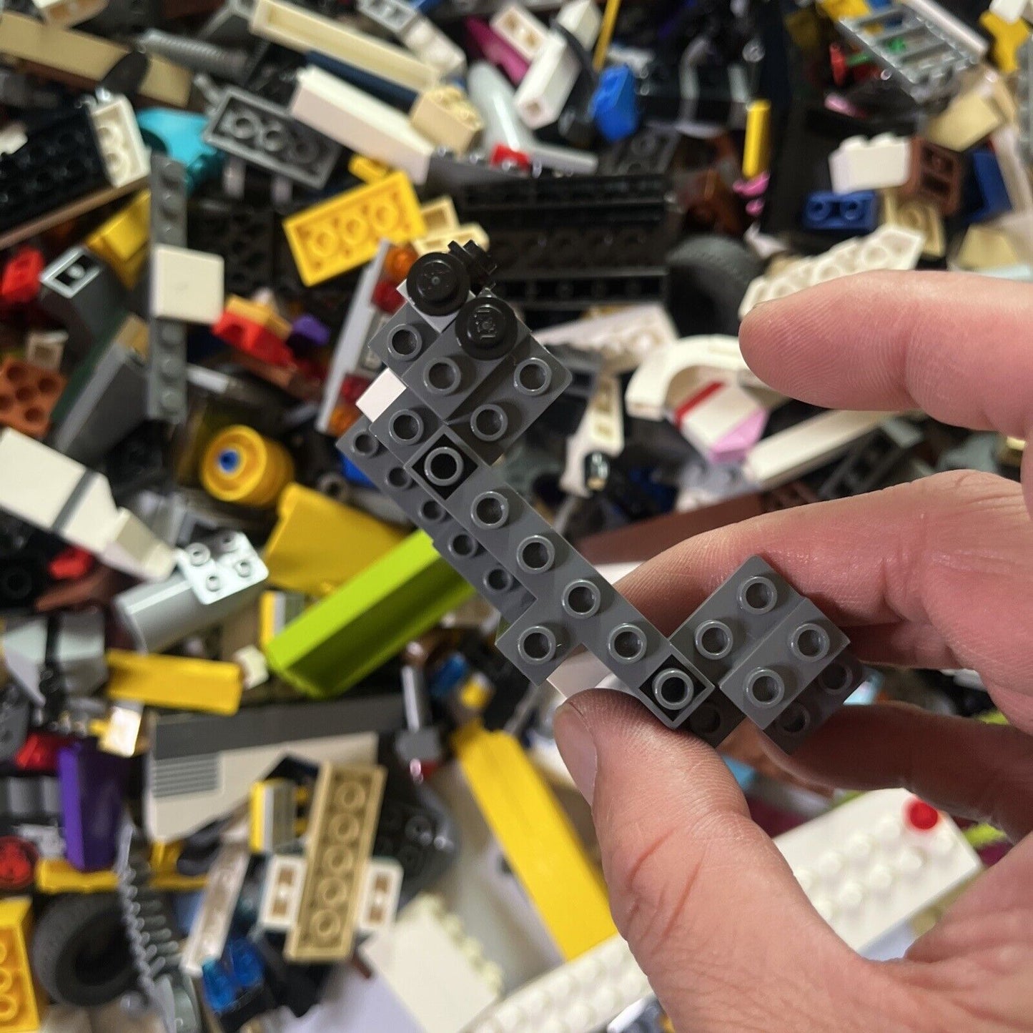 Genuine Authentic Lego 2.63kg Bulk Lot Police Bricks Parts Container