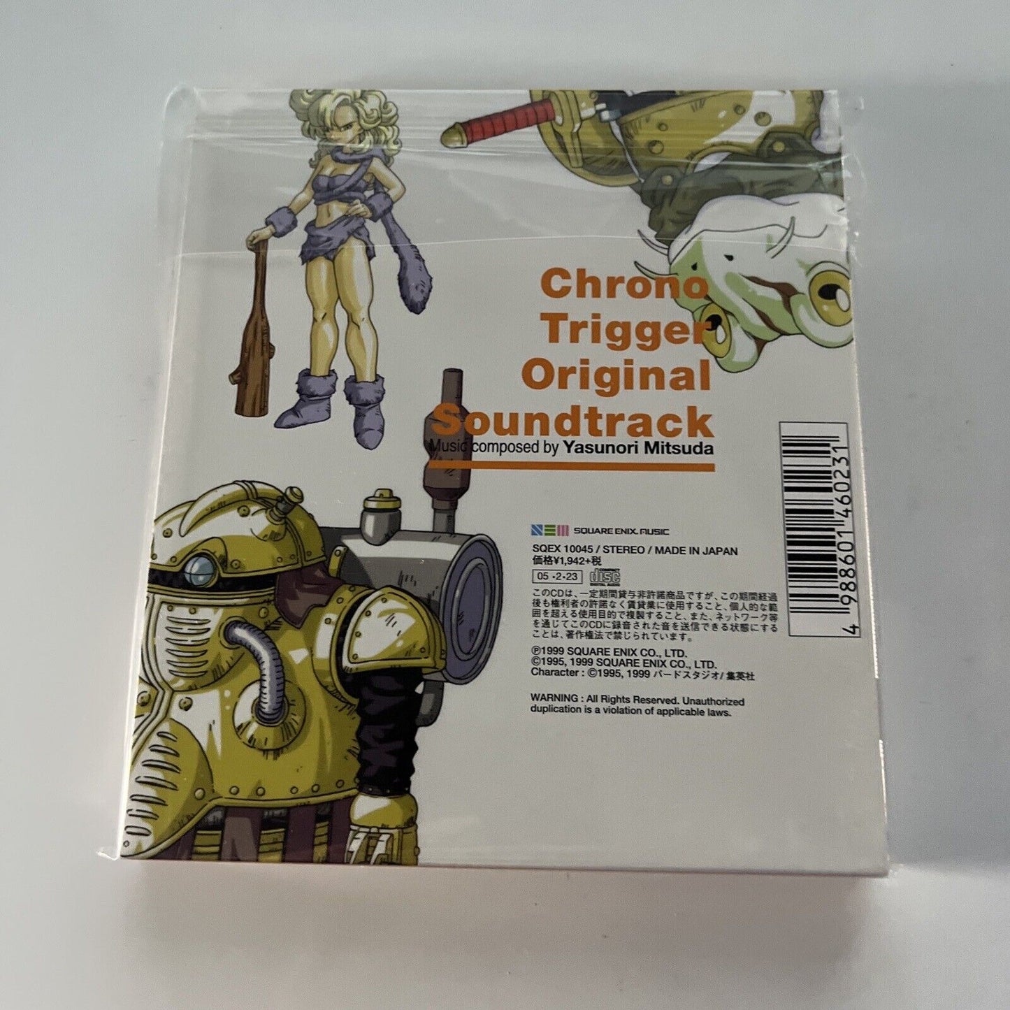 Chrono Trigger Original Soundtrack By Yasunori Mitsuda (CD, 2002) SQEX-10045