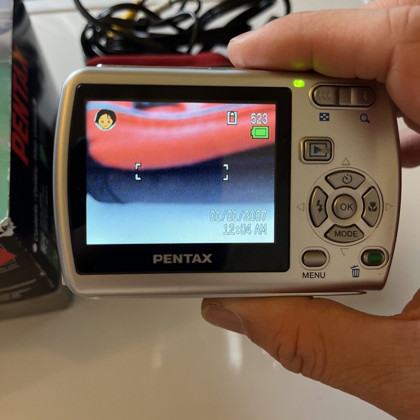 Pentax OptioE30 Digital Camera 7.1MP