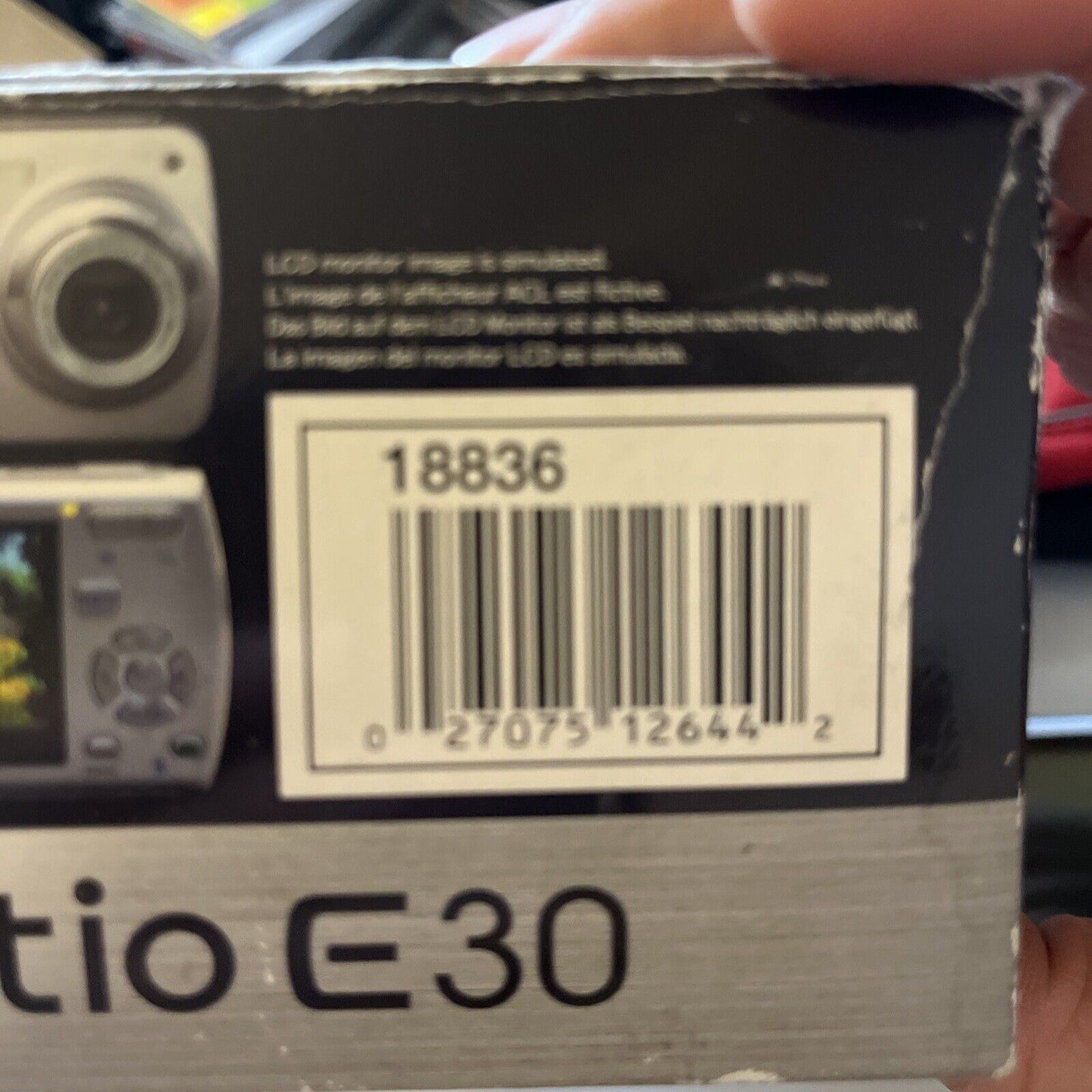Pentax OptioE30 Digital Camera 7.1MP