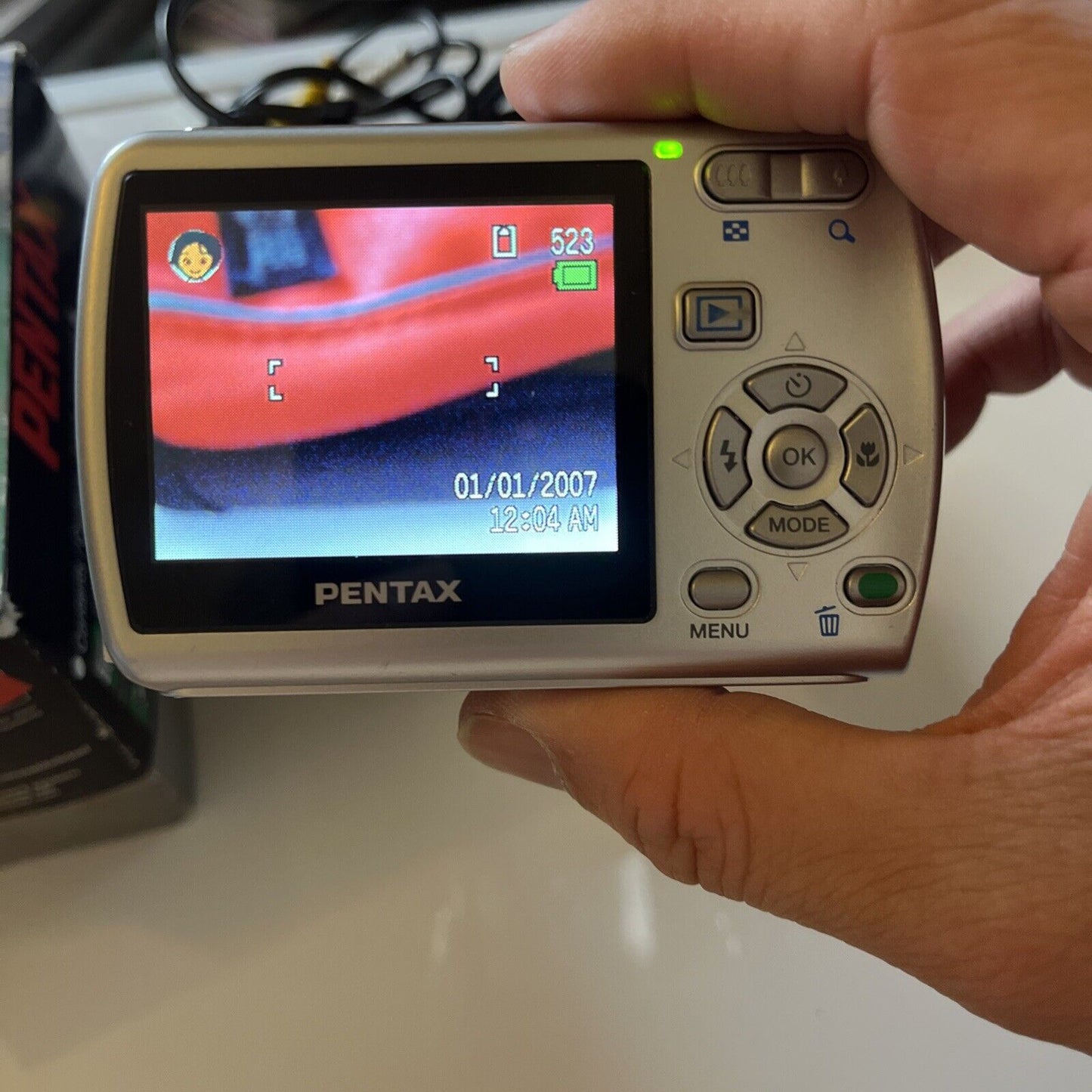 Pentax OptioE30 Digital Camera 7.1MP