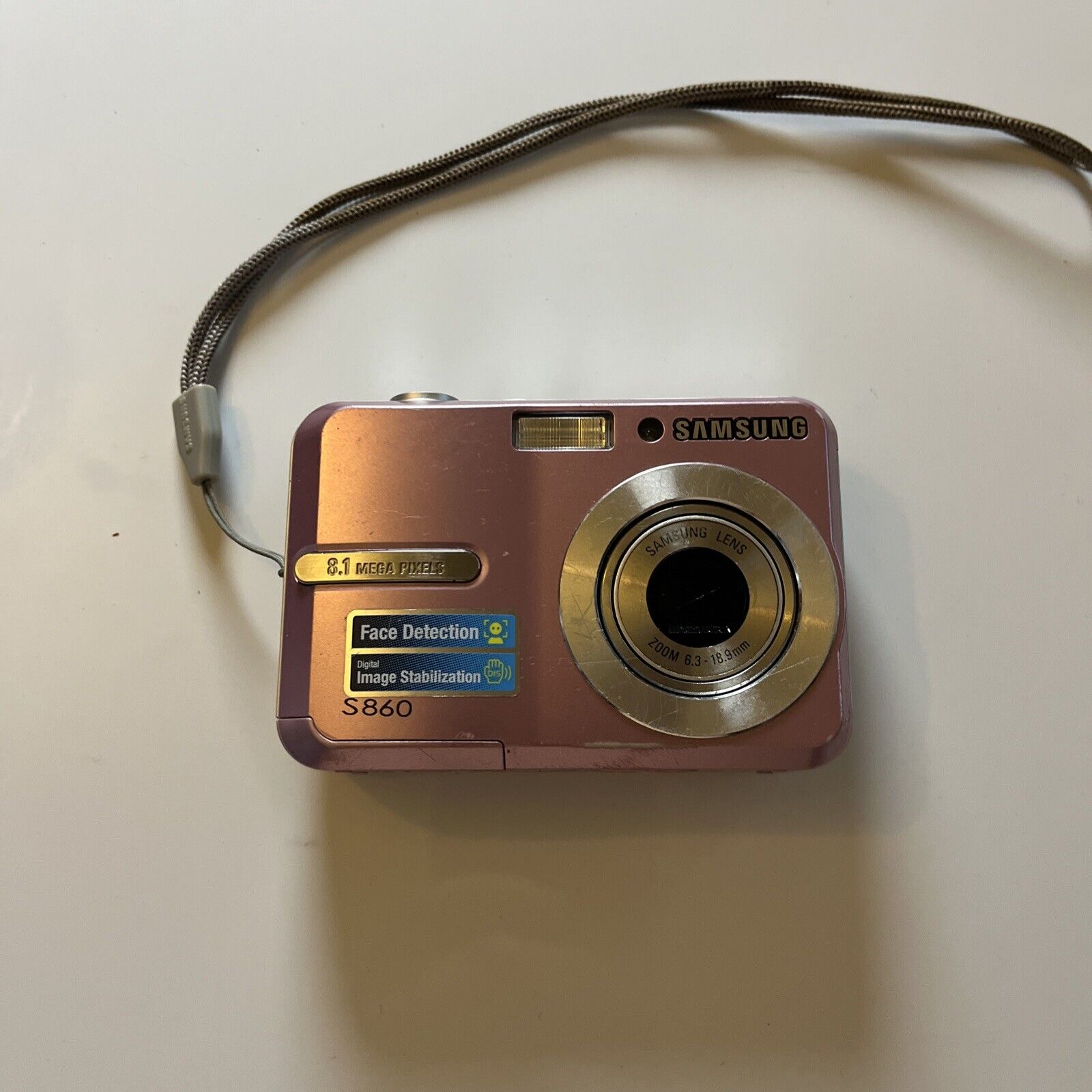 Best Buy: Samsung 8.1-Megapixel Digital Camera Pink S860