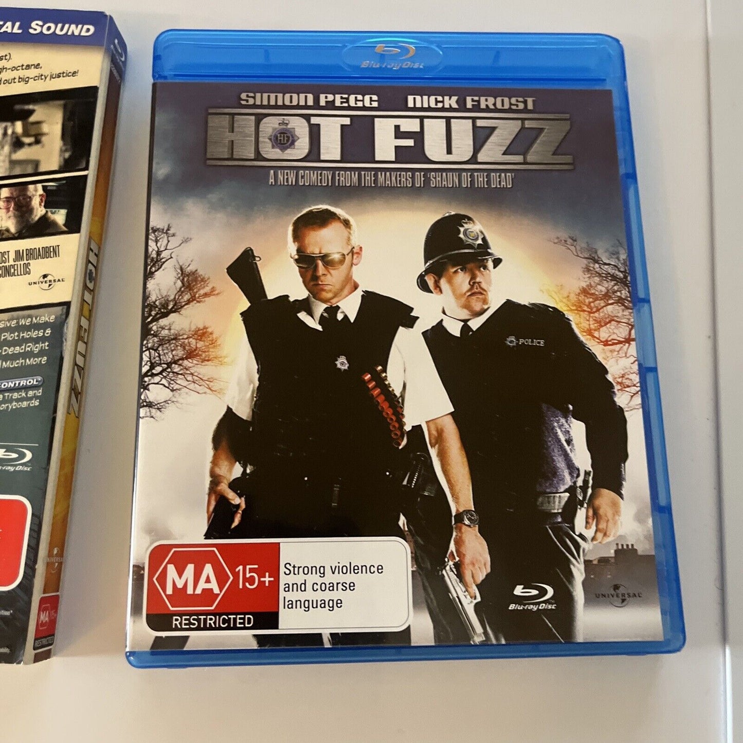 Hot Fuzz - Limited Edition (Bluray, 2007) Nick Frost, Simon Pegg Region B