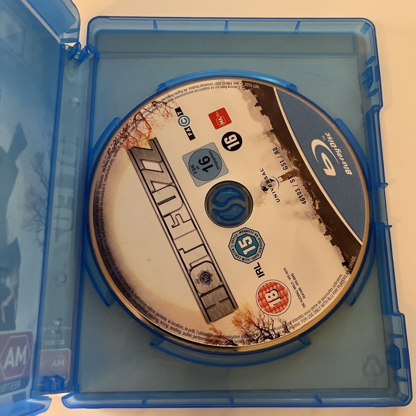 Hot Fuzz - Limited Edition (Bluray, 2007) Nick Frost, Simon Pegg Region B