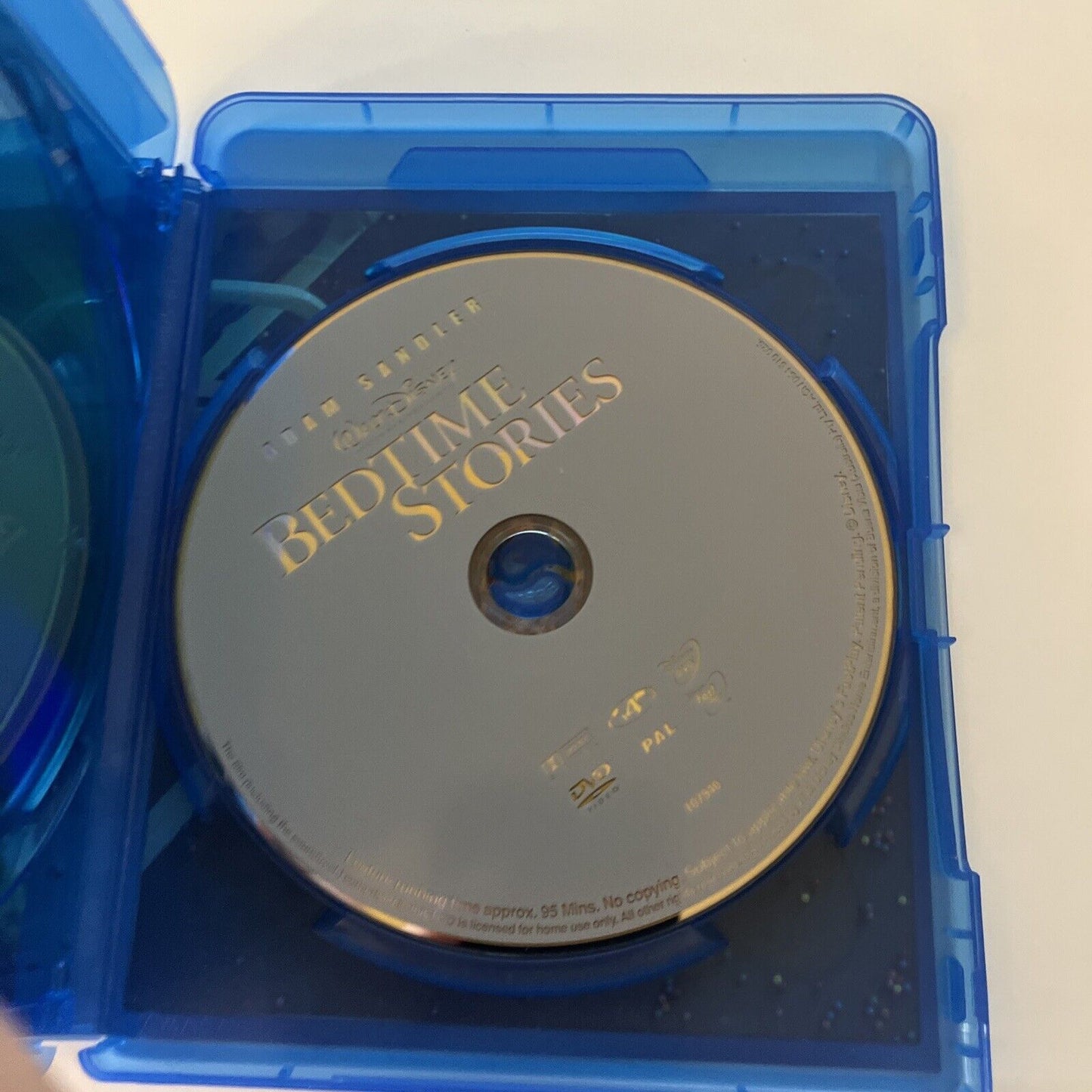 Bedtime Stories (Blu-ray + DVD, 2008, 2-Disc) Guy Pearce, Adam Sandler Region B