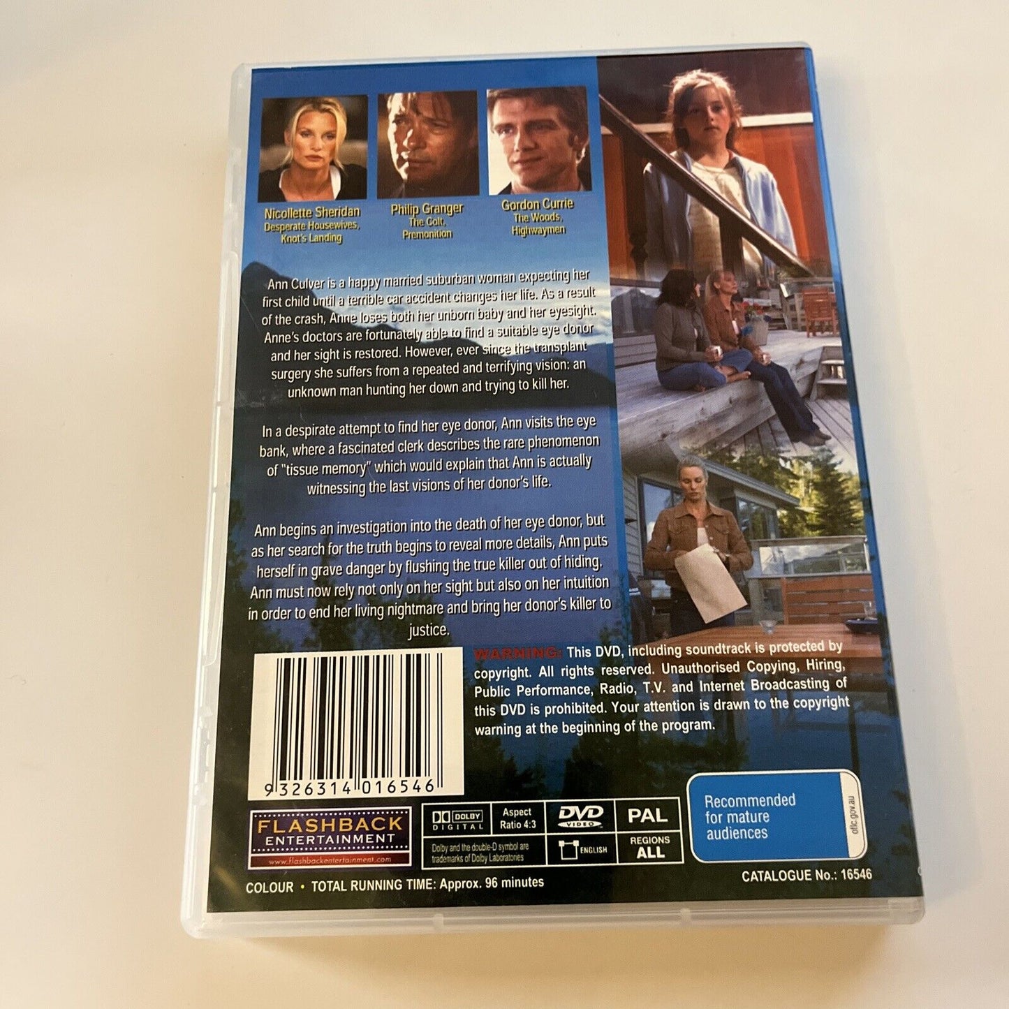 Deadly Visions (DVD, 2004) Nicollette Sheridan All Region