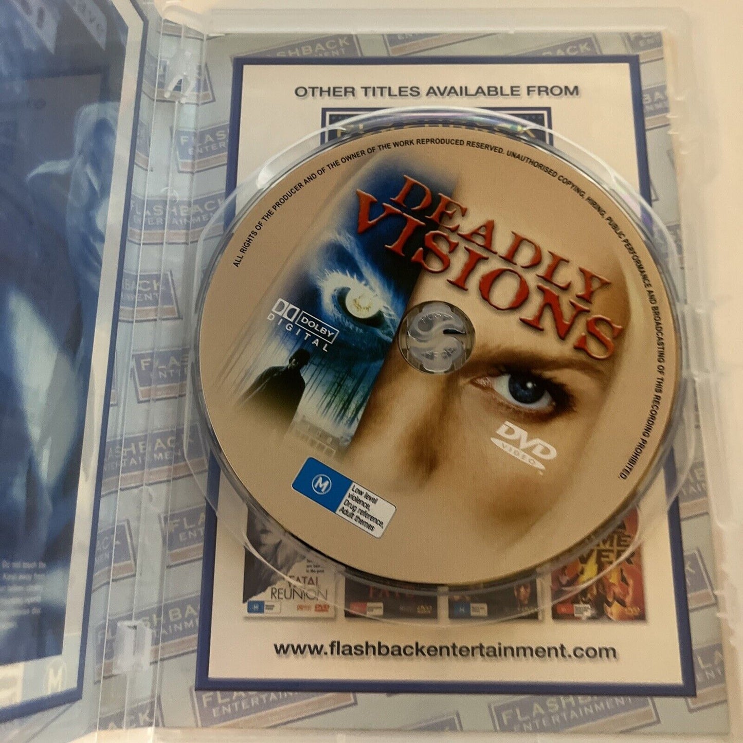 Deadly Visions (DVD, 2004) Nicollette Sheridan All Region