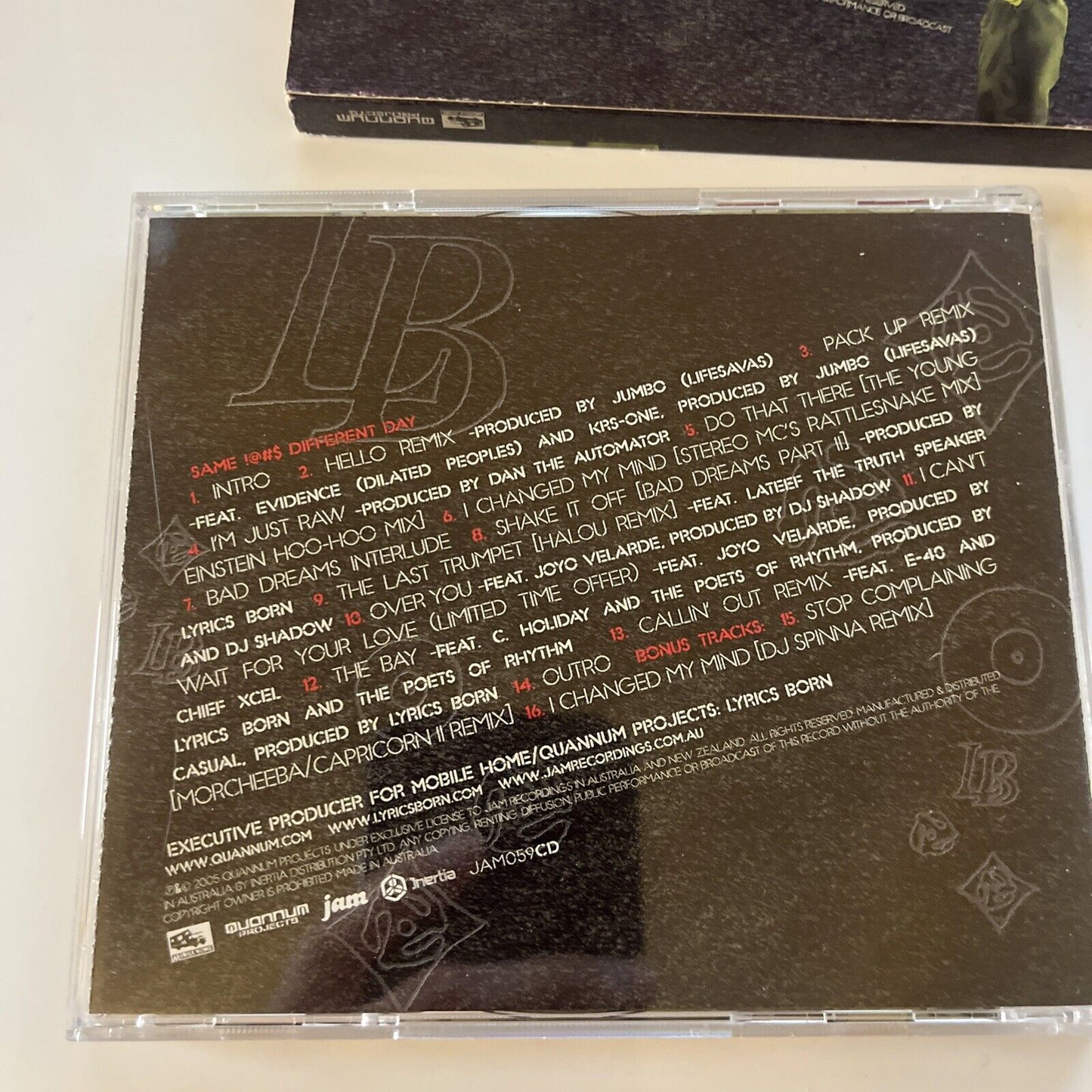 Lyrics Born – Same !@#$, Different Day (CD, 2005, 2-Disc)