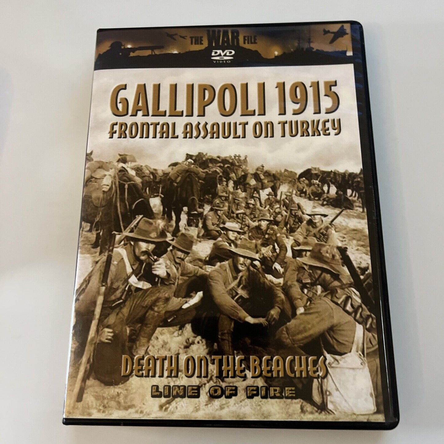 The War File: Gallipoli 1915 - Frontal Assault On Turkey (DVD) NEW All Regions