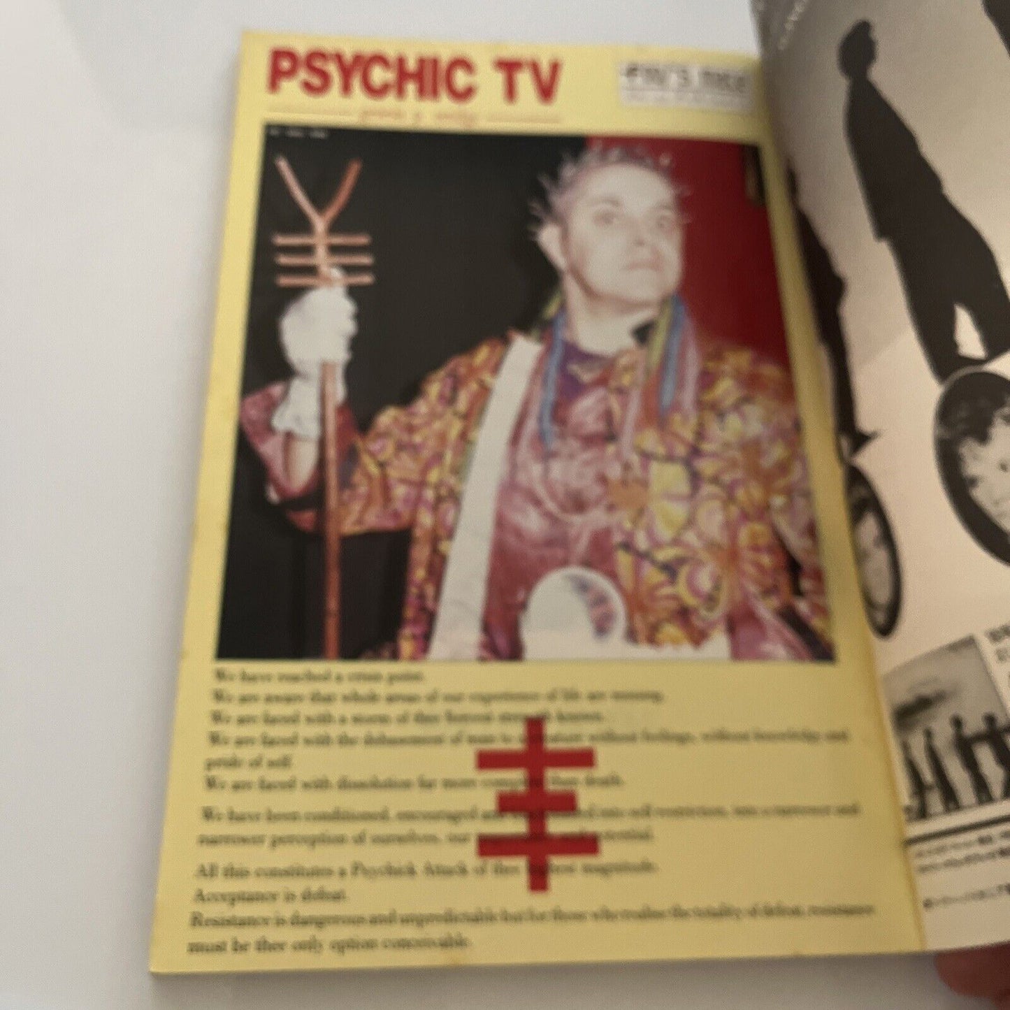 Fool's Mate Magazine Japanese Edition Siouxsie Sioux 1986 February Vol. 53