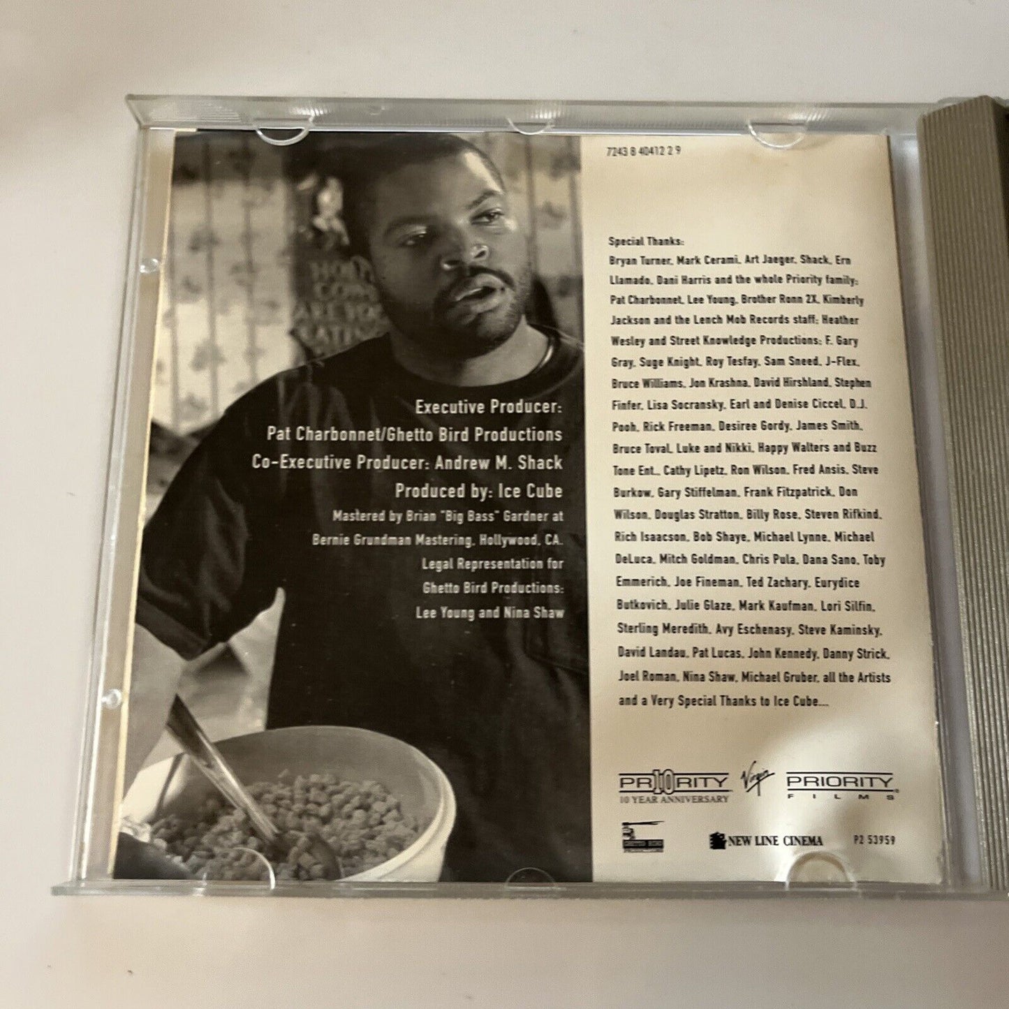 Friday - Original Motion Picture Soundtrack (CD, 1995) Dr. Dre, CDPTY-117