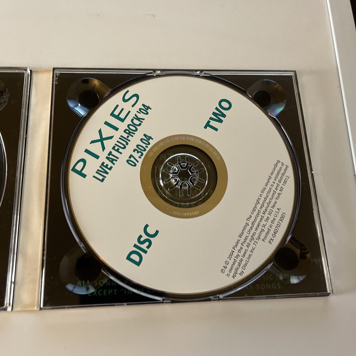 Pixies - Live At Fuji-Rock '04 07.30.04 Limited Edition (CD, 2004, 2-Disc)