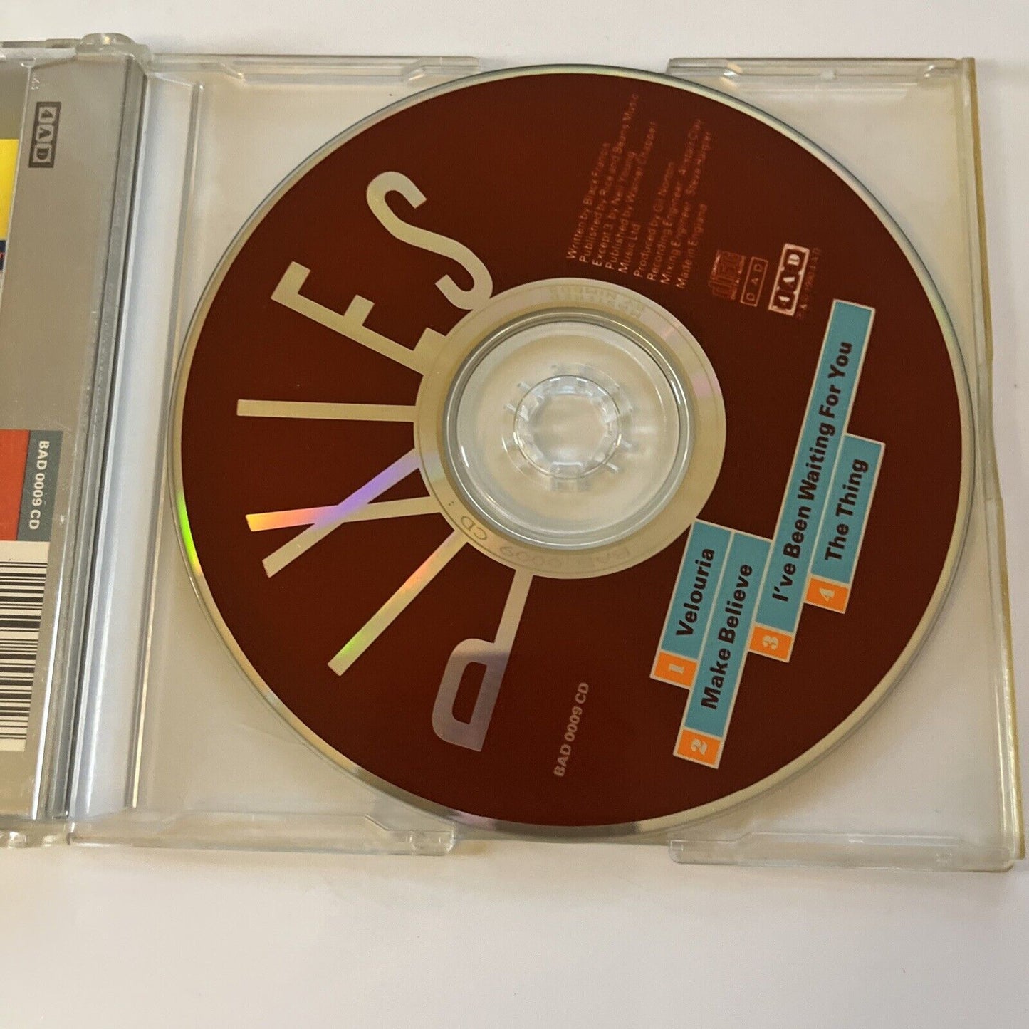 Pixies - Velouria (CD, 1990) Bad-0009-cd