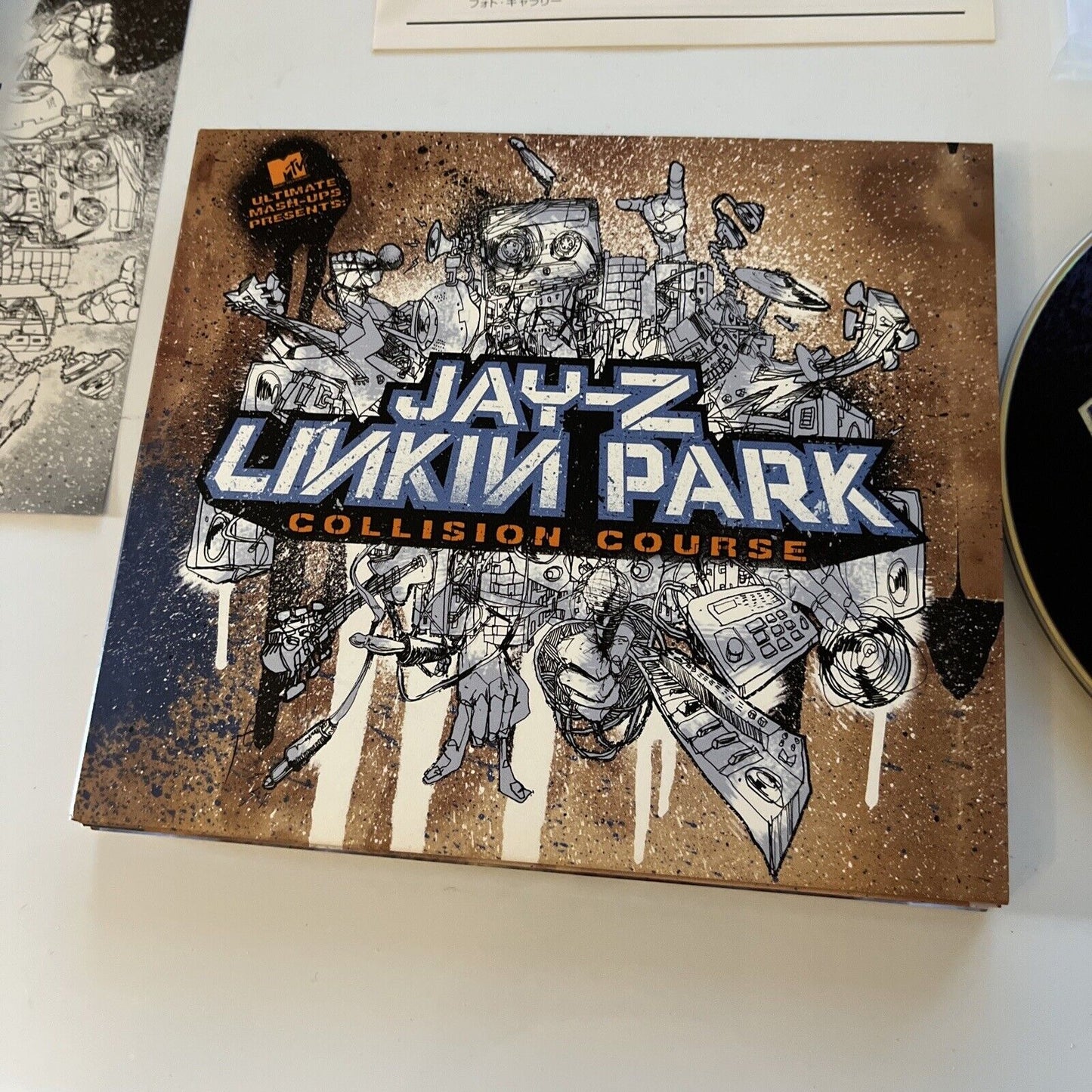 Jay-Z Linkin Park Collision Course (CD + DVD) Obi Japan Wpzr30073-4 Region 4 &2