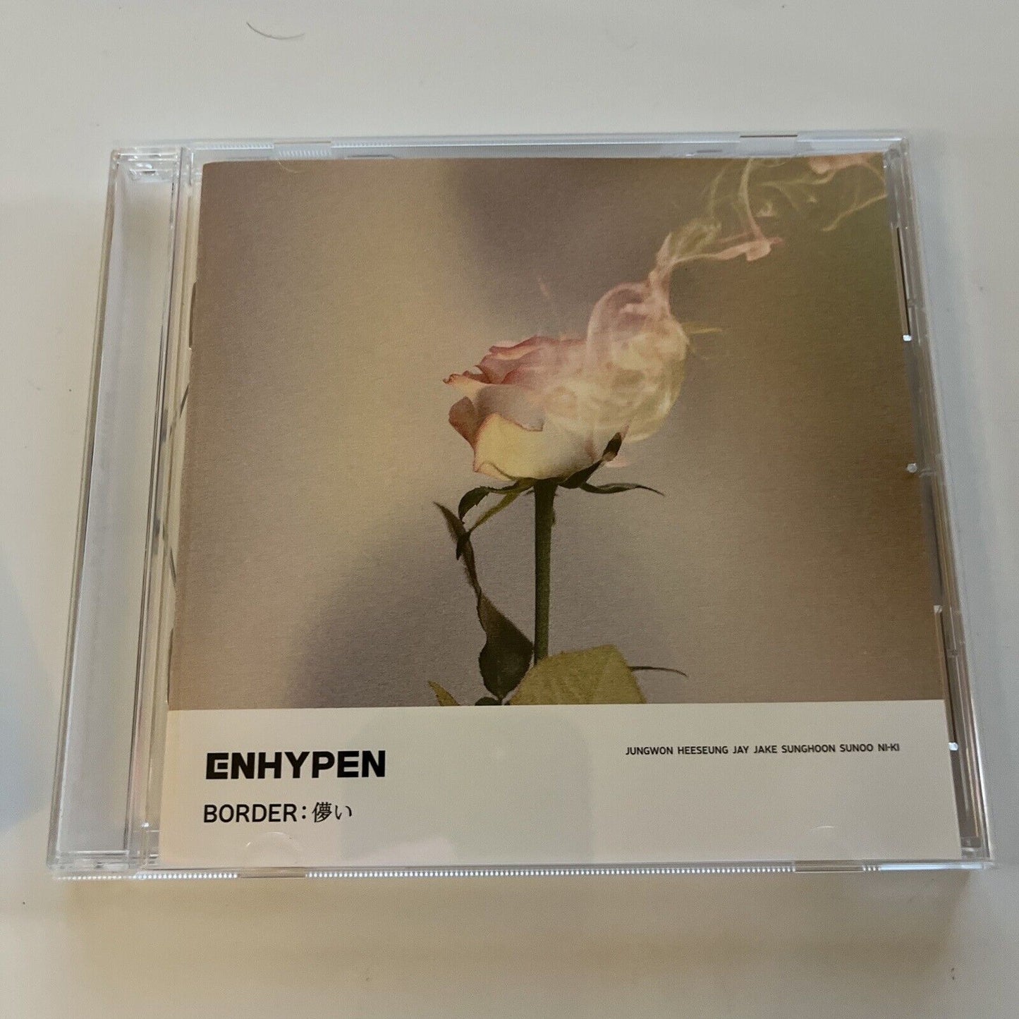Enhypen - Border: 儚い (CD, 2021) Obi Japan Tyct-39160