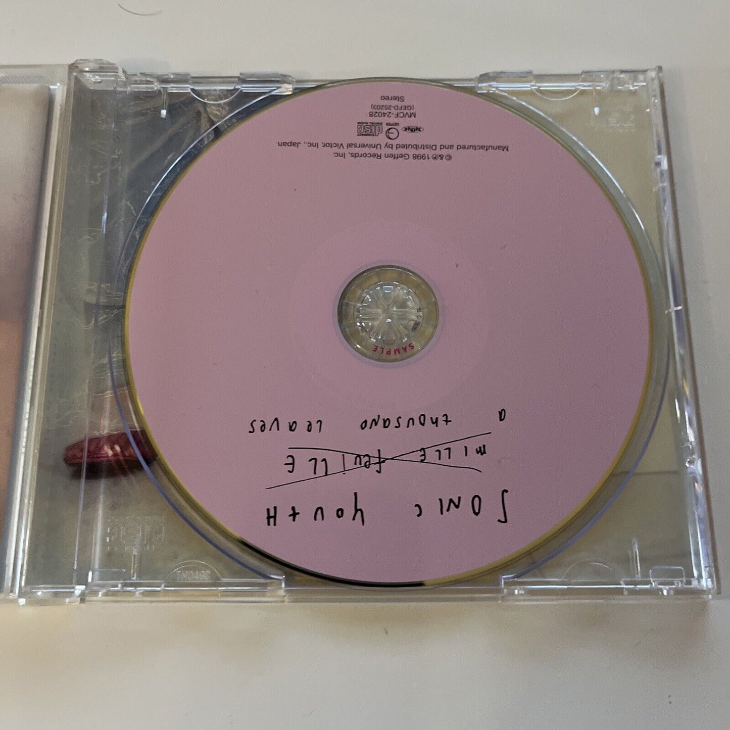 Sonic Youth - A Thousand Leaves (CD, 1998) Geffen/Universal Japan Mvcf-24028