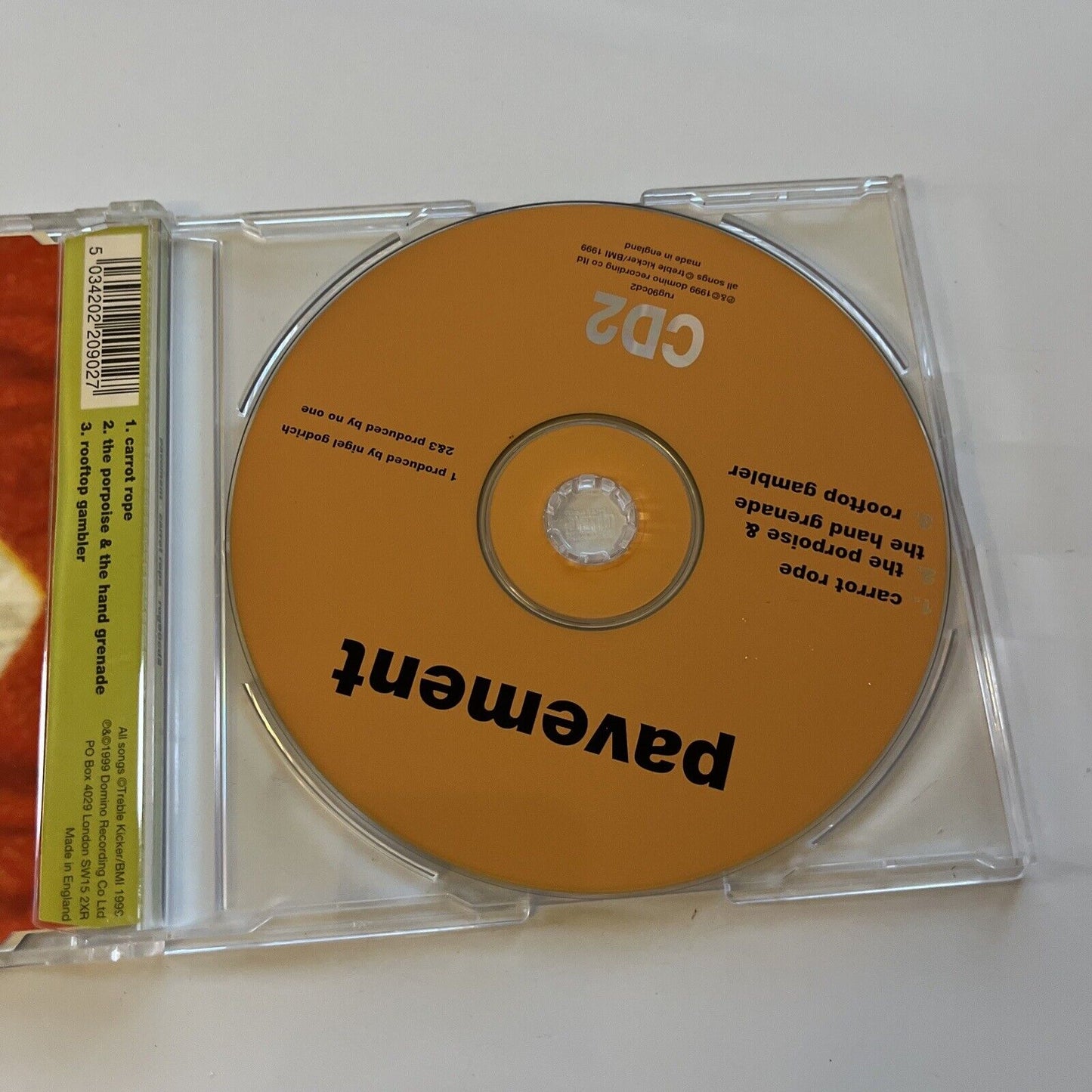 Pavement - Carrot Rope (CD, 1999) Rug90cd2