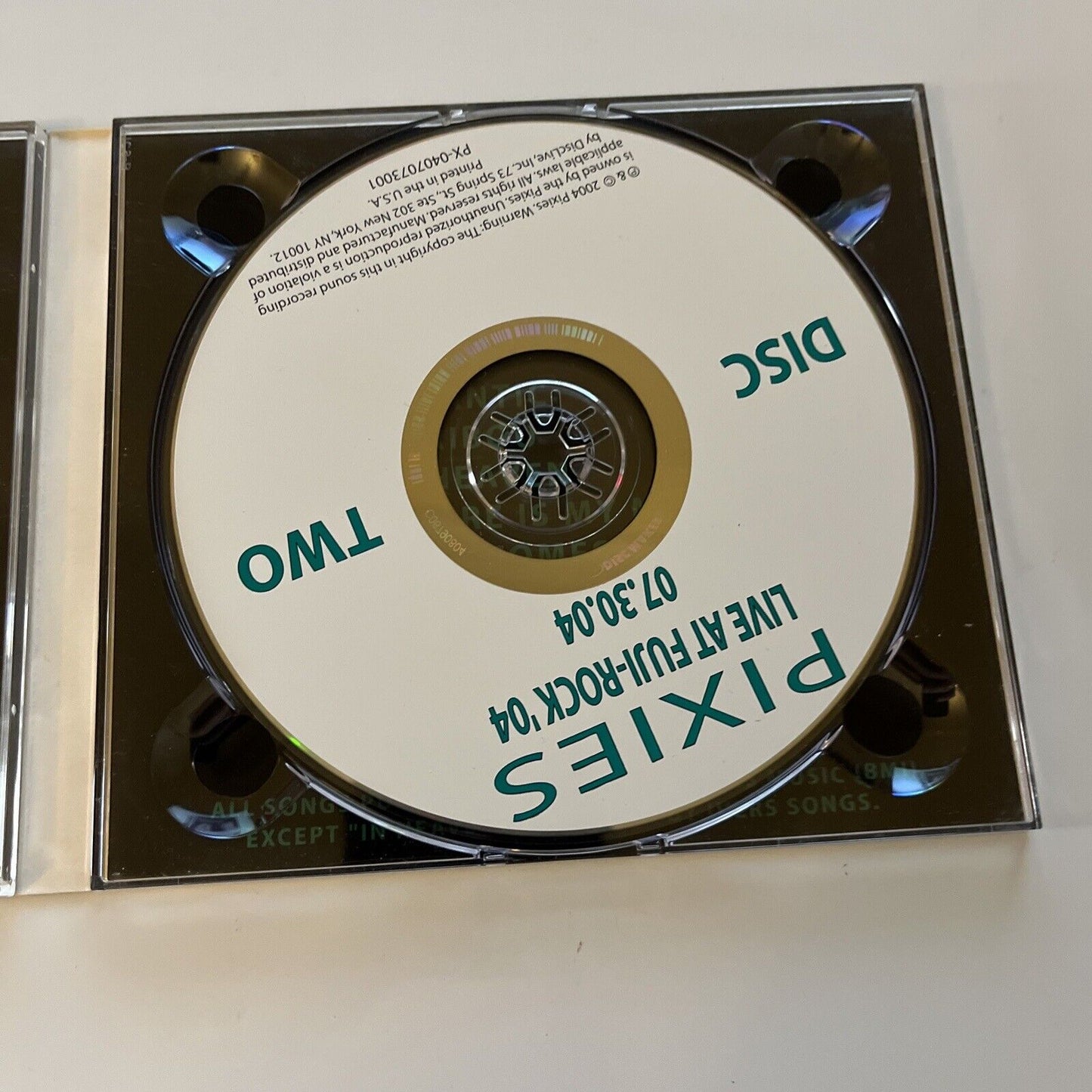 Pixies - Live At Fuji-Rock '04 07.30.04 (CD, 2004) 1322 Of 4000