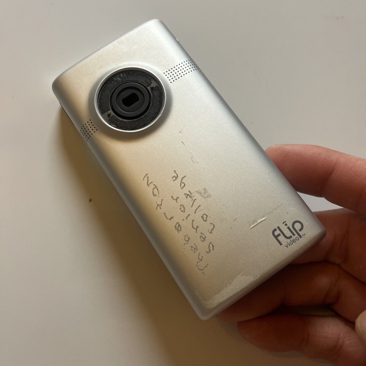 Flip Video Mino HD Camcorder 4GB *Requires Battery Replacement*