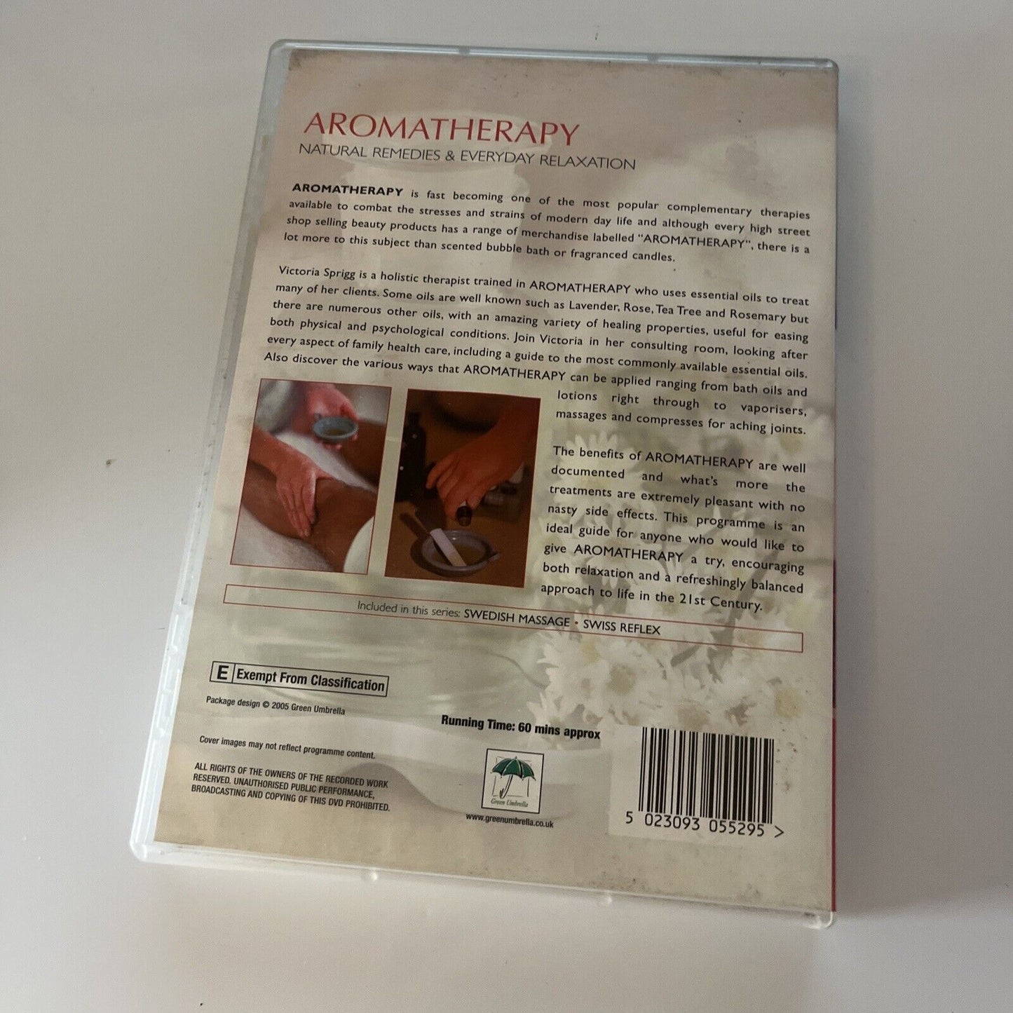 Aromatherapy - Natural Remedies & Everyday Relaxation (DVD, 2005) All Regions