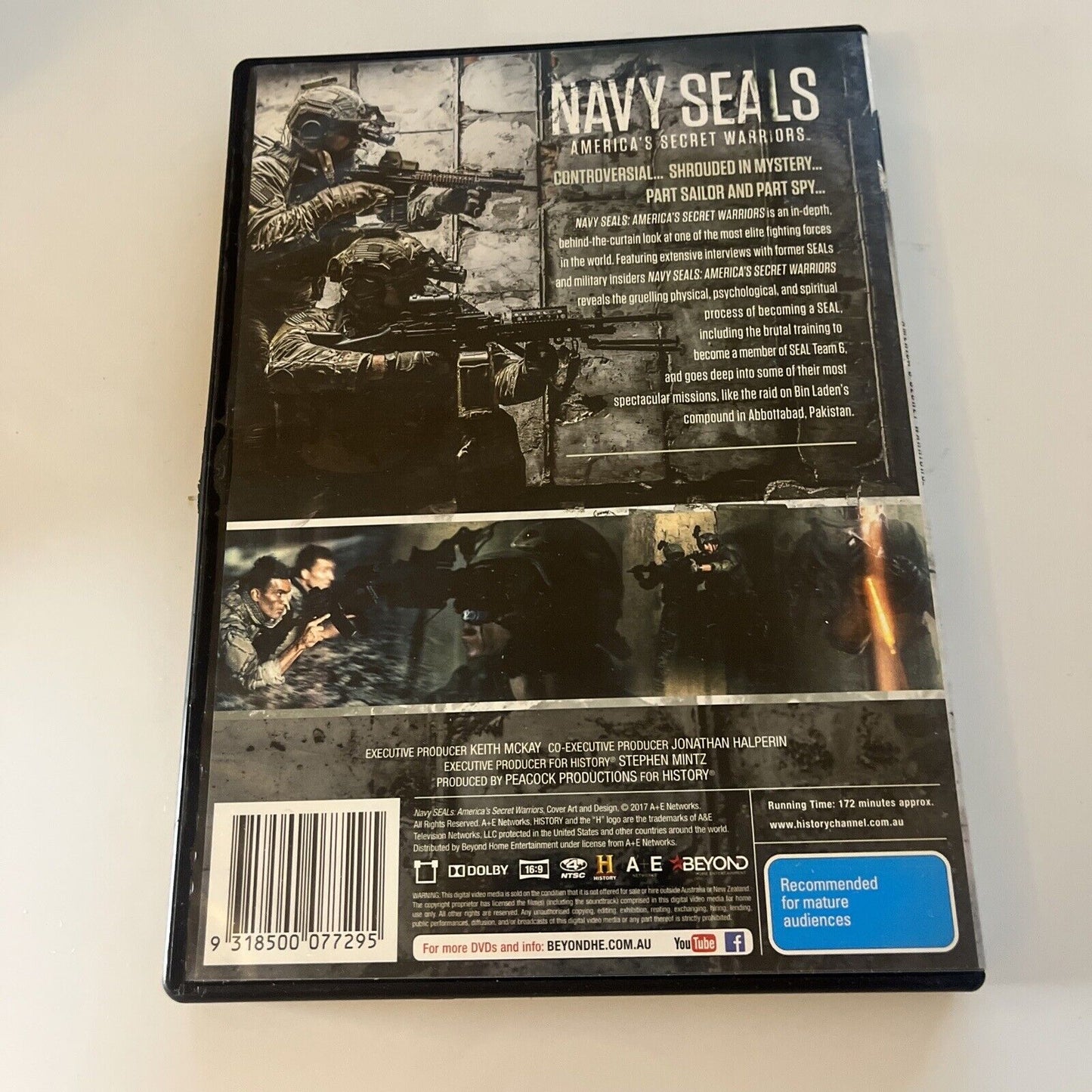 Navy SEALs - America's Secret Warriors (DVD, 2017) Region 4 History Channel