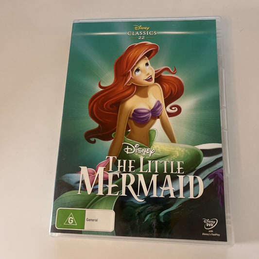 The Little Mermaid (DVD, 1989) Disney  Region 4