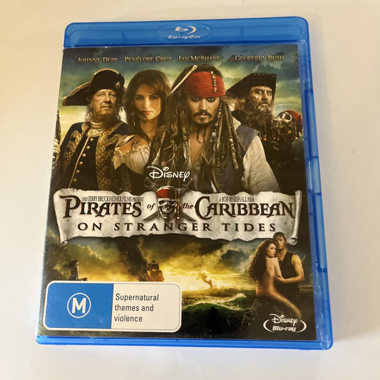 Pirates Of The Caribbean - On Stranger Tides (Blu-ray, 2011) All Regions