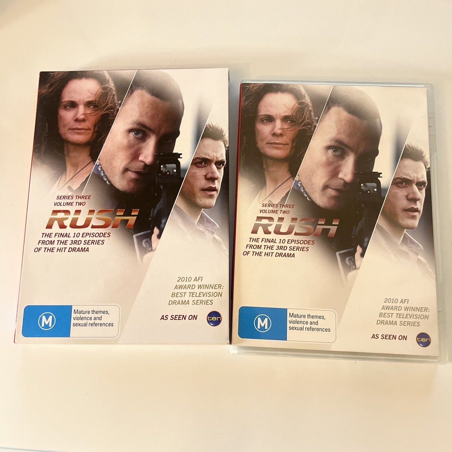 Rush : Series 3 : Vol 2 (DVD, 2010, 3-Disc) Rodger Corser, Region 4