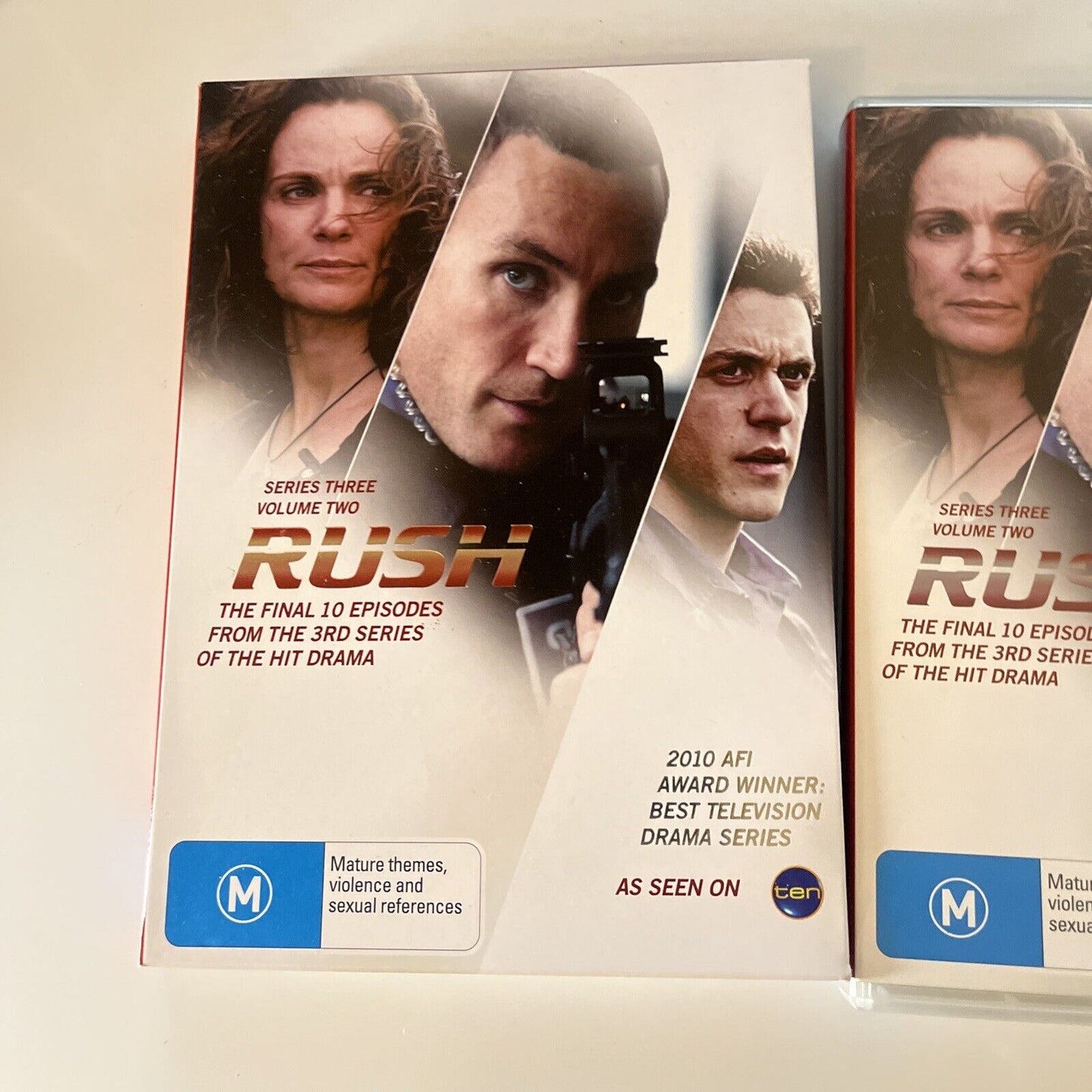 Rush : Series 3 : Vol 2 (DVD, 2010, 3-Disc) Rodger Corser, Region 4