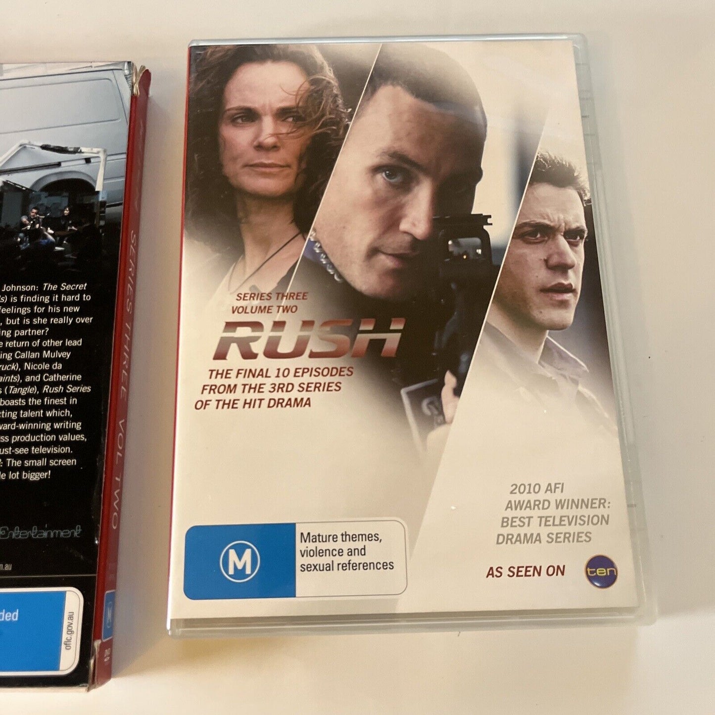Rush : Series 3 : Vol 2 (DVD, 2010, 3-Disc) Rodger Corser, Region 4