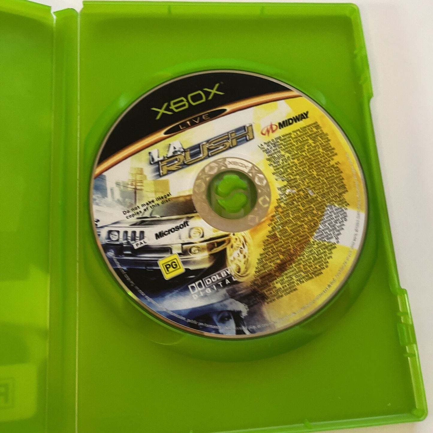 L.A. Rush (Microsoft Xbox Original, 2003) PAL