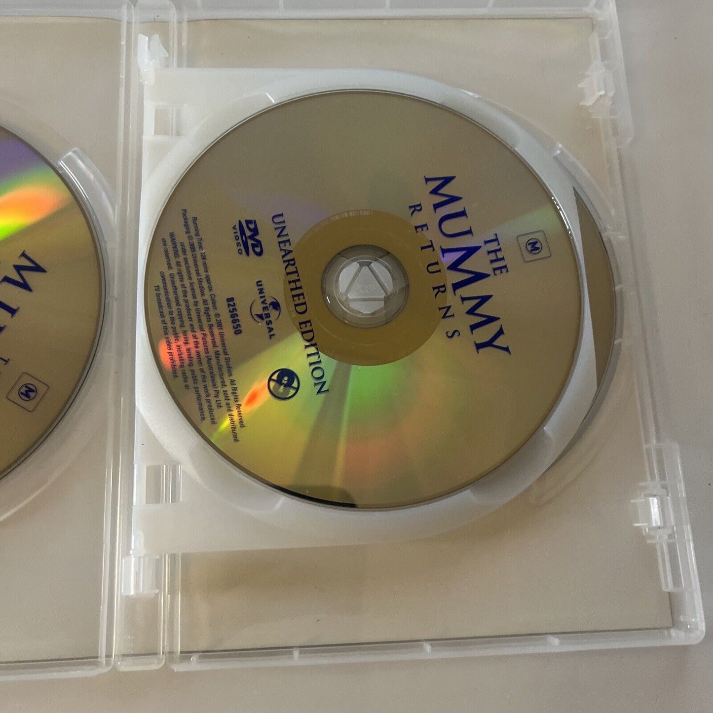 The Mummy Trilogy 1,2,3 (DVD, 2008, 3-Disc) Brendan Fraser Region 4 &2