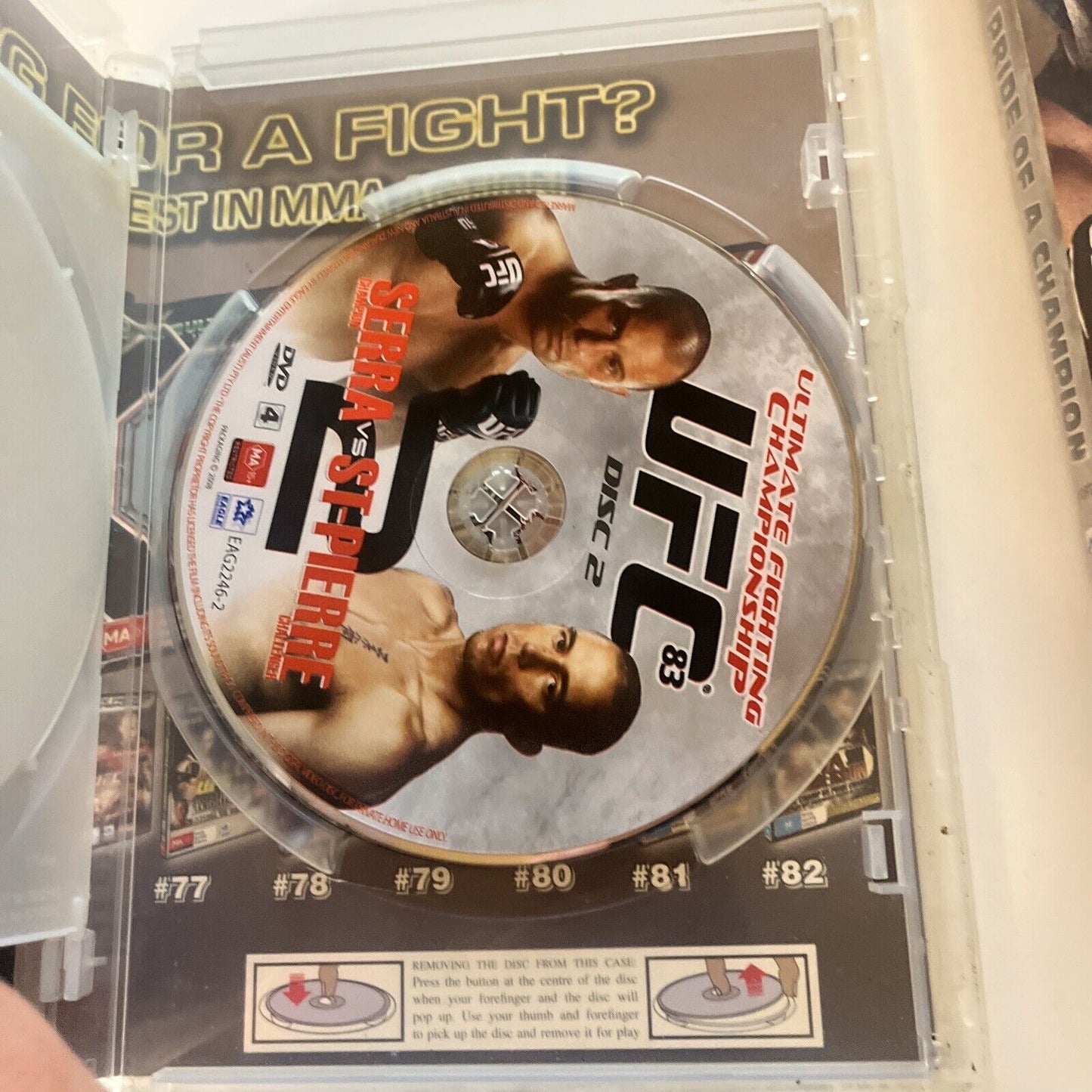 UFC #83 - Serra Vs. St. Pierre 2 / Silva Vs Henderson (DVD) Region 4