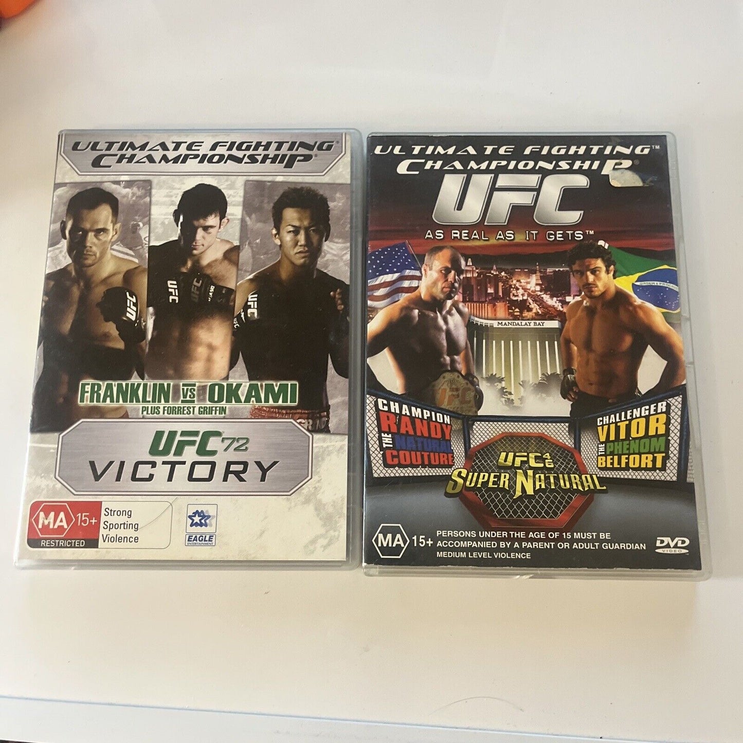UFC Ultimate Fighting Championship DVD 18-Disc Bundle Lot Region 4