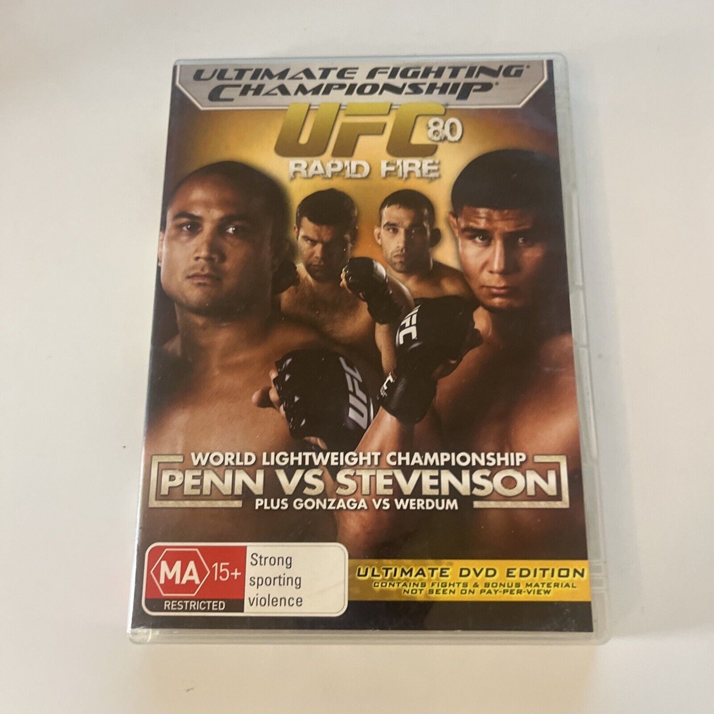 UFC Ultimate Fighting Championship DVD 18-Disc Bundle Lot Region 4