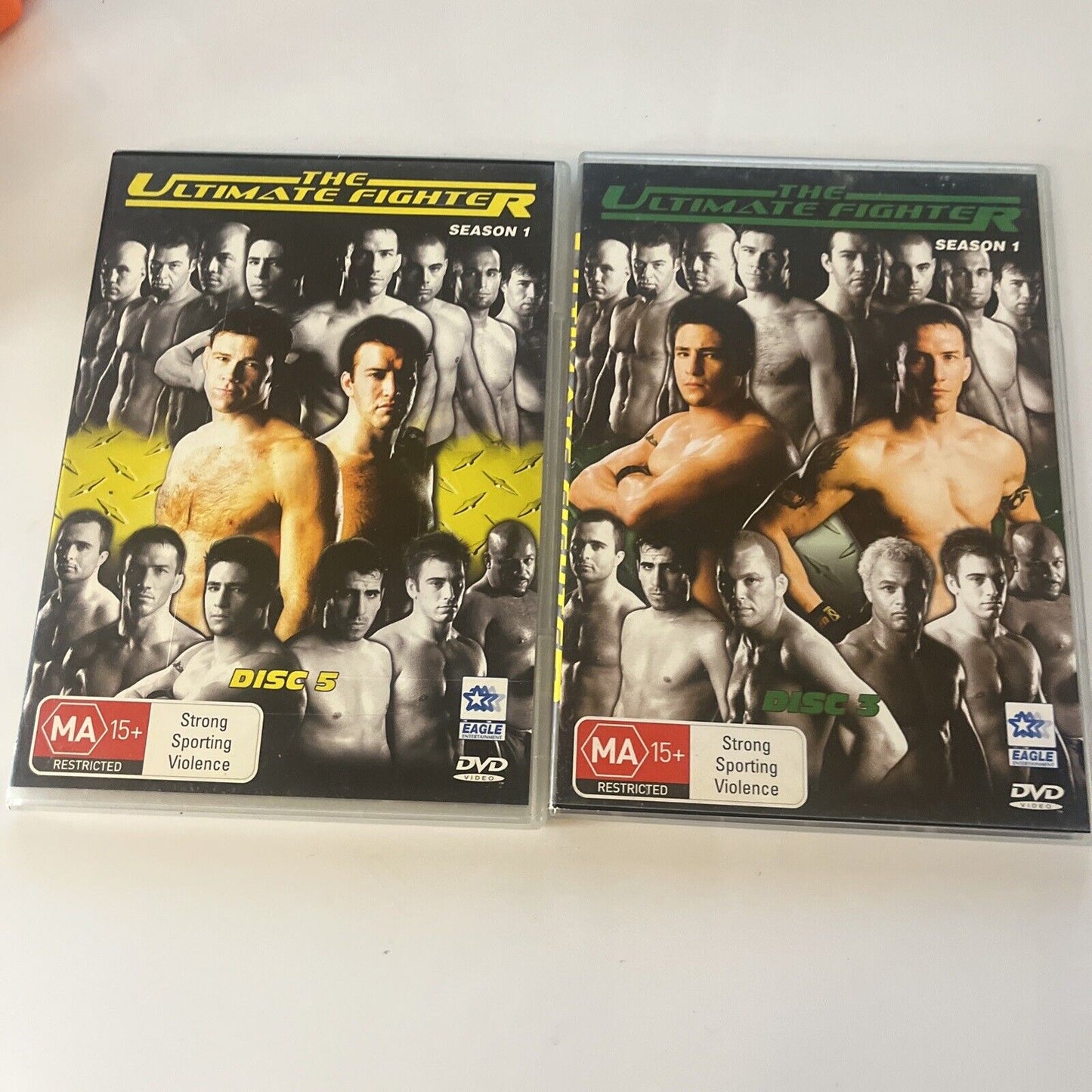 UFC Ultimate Fighting Championship DVD 18-Disc Bundle Lot Region 4