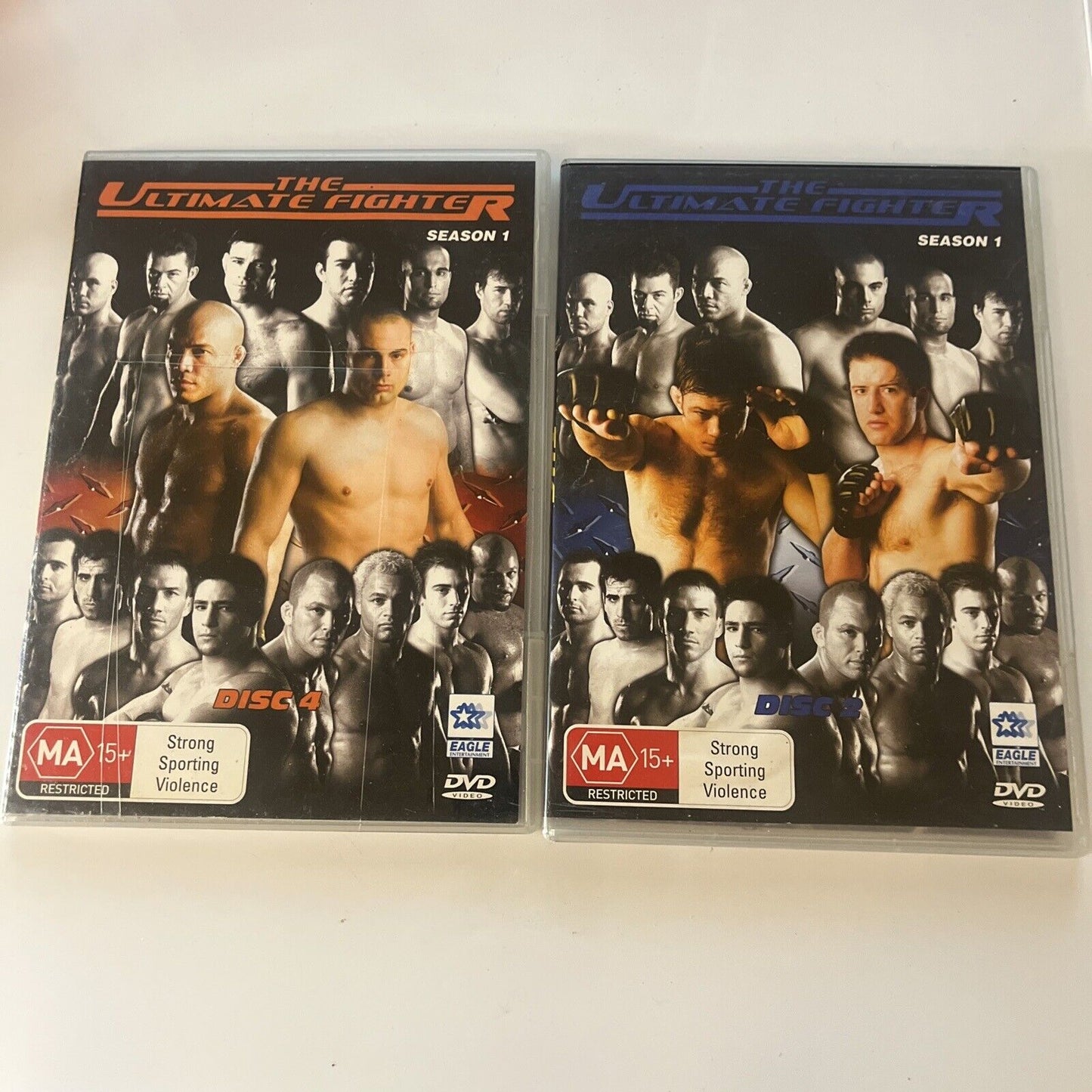 UFC Ultimate Fighting Championship DVD 18-Disc Bundle Lot Region 4