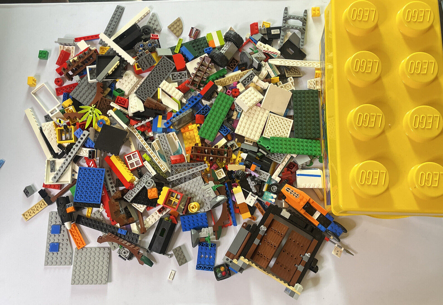 Genuine Authentic Lego 1.76kg Bulk Lot NinjaGo Container Bricks Vehicle City