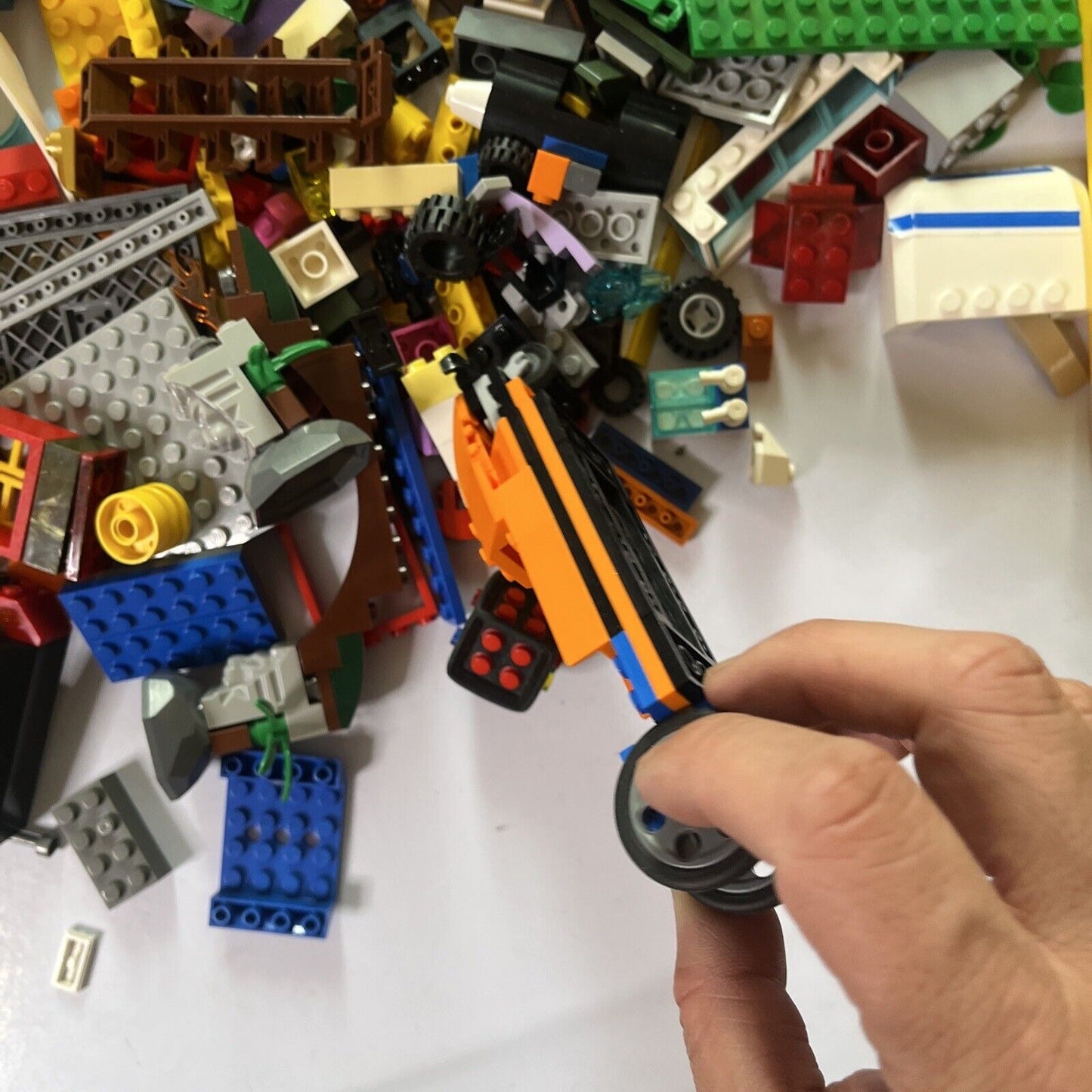 Genuine Authentic Lego 1.76kg Bulk Lot NinjaGo Container Bricks Vehicle City