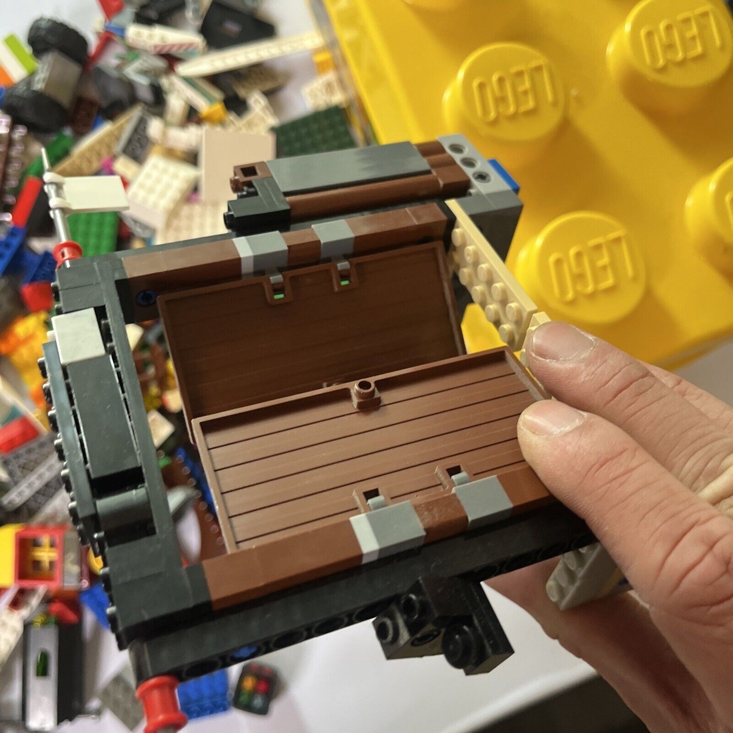 Genuine Authentic Lego 1.76kg Bulk Lot NinjaGo Container Bricks Vehicle City