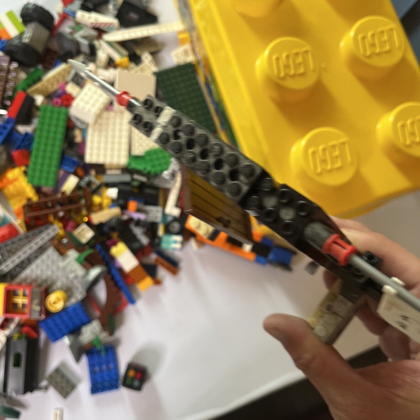 Genuine Authentic Lego 1.76kg Bulk Lot NinjaGo Container Bricks Vehicle City
