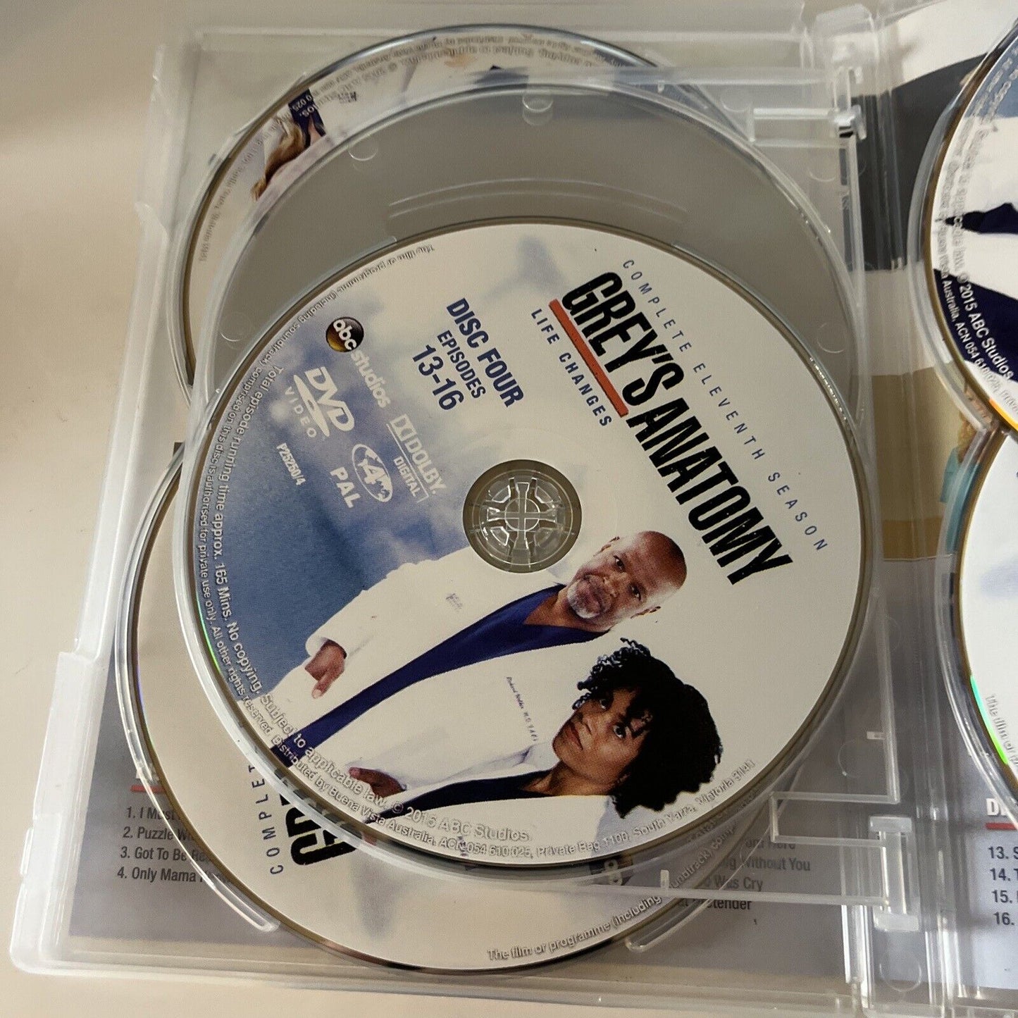 Grey's Anatomy : Season 11 (DVD, 2014, 6-Disc) Region 4