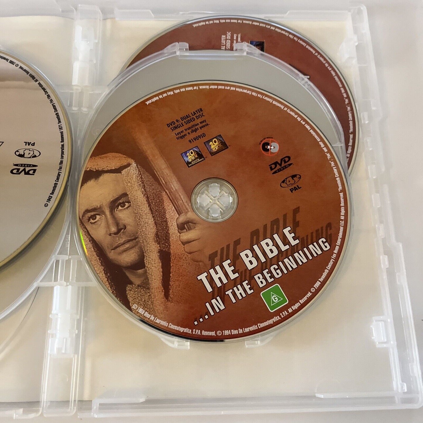 Song of Bernadette / Francis of Assisi / Bible / Robe, The Greatest Story DVD